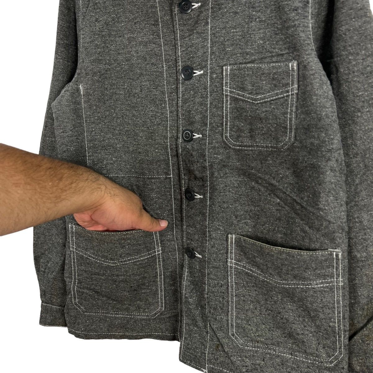 Japanese Brand HIKORY CHORE JACKET ANCERTUS BY TOKISHIRAZU MADE IN JAPAN Size US L / EU 52-54 / 3 - 4 Thumbnail