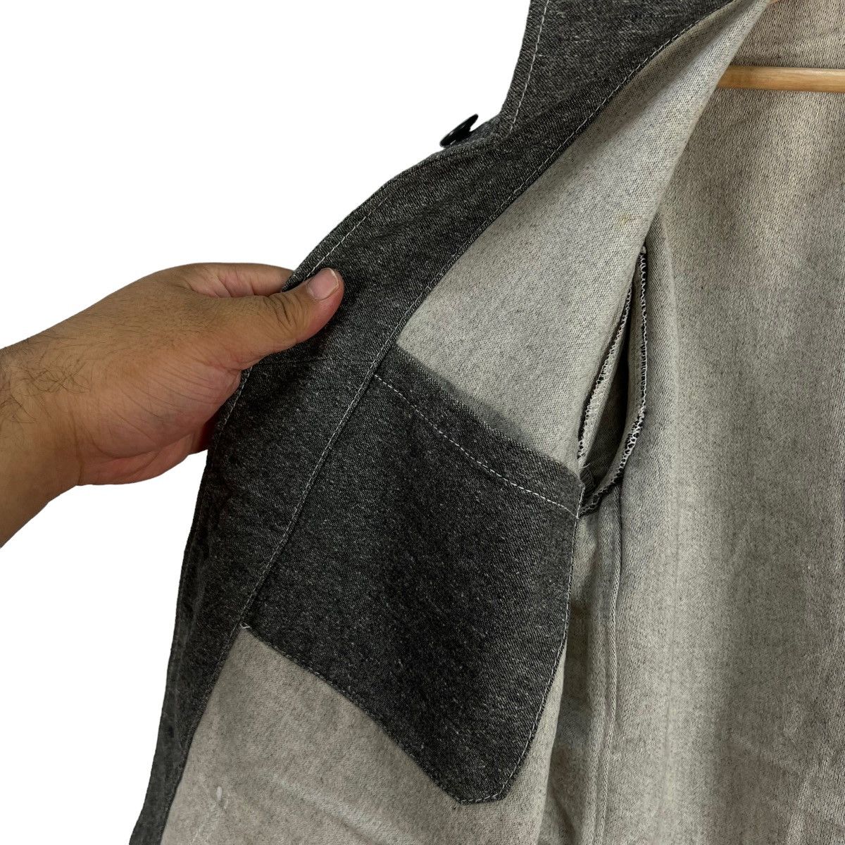Japanese Brand HIKORY CHORE JACKET ANCERTUS BY TOKISHIRAZU MADE IN JAPAN Size US L / EU 52-54 / 3 - 11 Thumbnail
