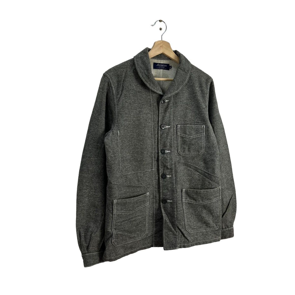 Japanese Brand HIKORY CHORE JACKET ANCERTUS BY TOKISHIRAZU MADE IN JAPAN Size US L / EU 52-54 / 3 - 2 Thumbnail