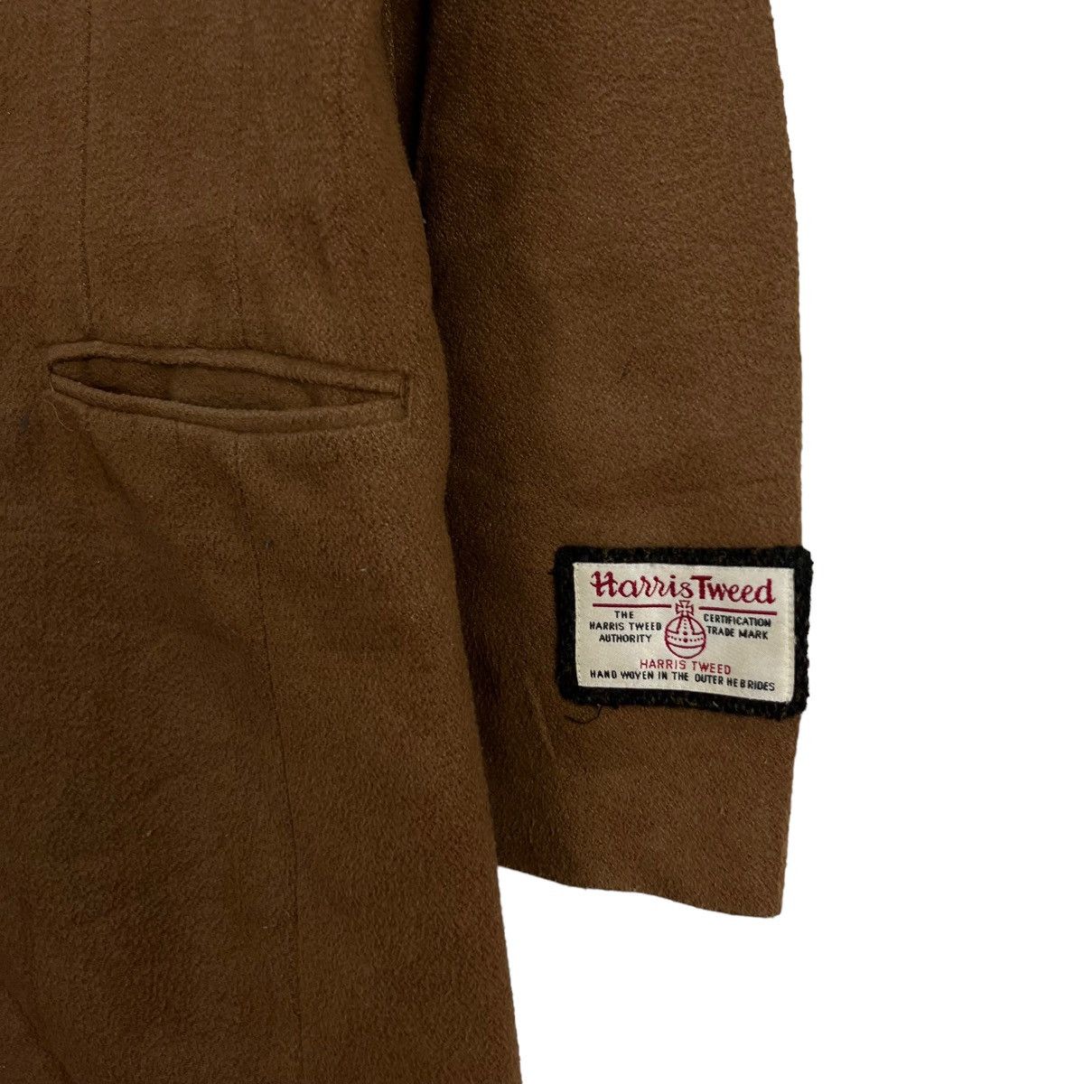 Harris Tweed VINTAGE HARRIS TWEED WOOL LONG JACKET Size US S / EU 44-46 / 1 - 7 Thumbnail