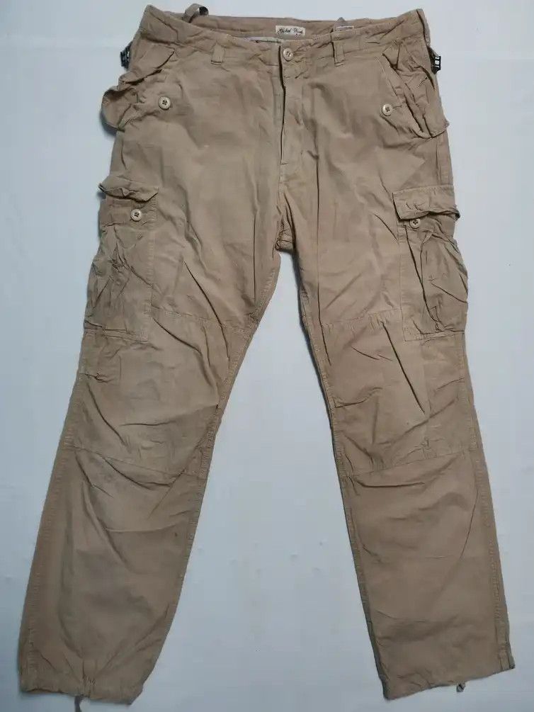 Global Work Global Work Tactical Multipocket Cargo Pants Size US 34 / EU 50 - 1 Thumbnail