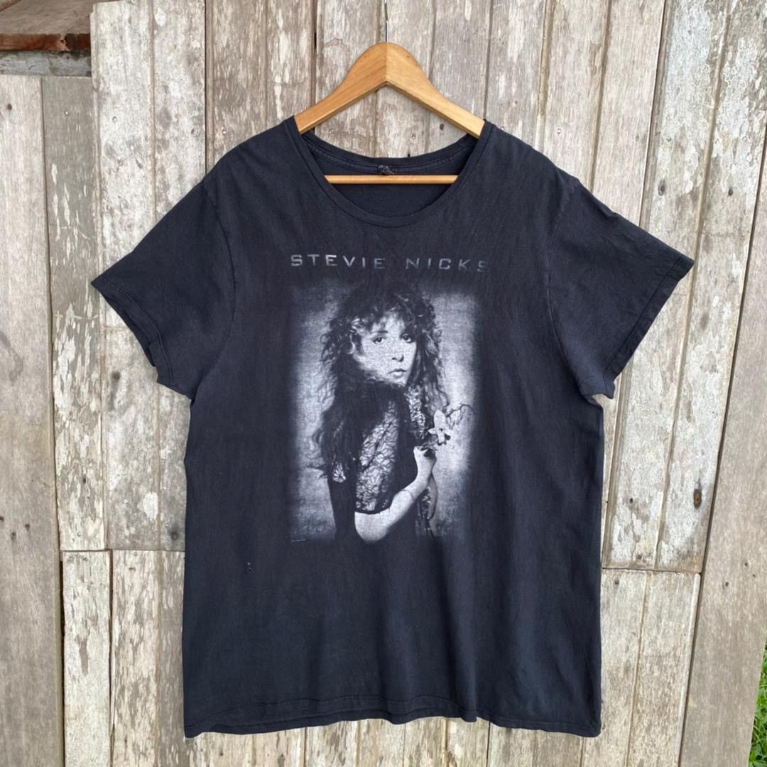 Band Tees Thrashed Faded Stevie Nicks Band Tee Size US XXL / EU 58 / 5 - 1 Thumbnail