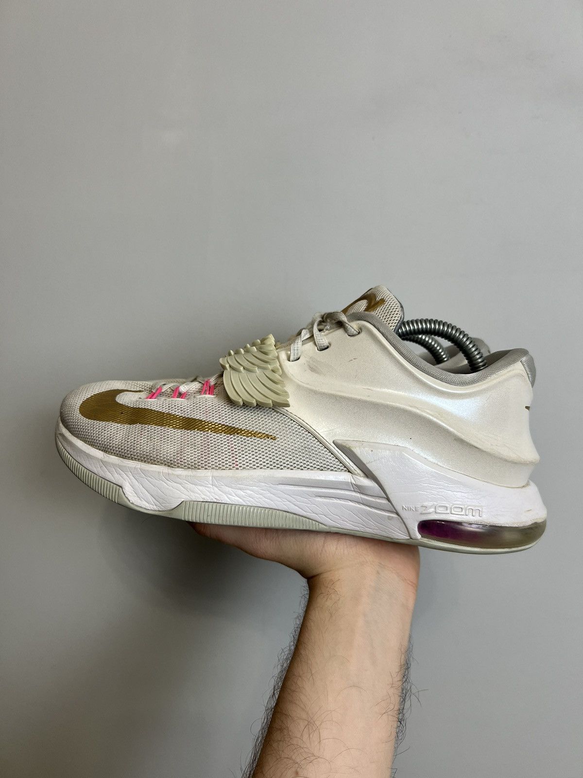 NBA Nike KD 7 Premium Aunt Pearl Low Basketball Sneakers 8US NBA Size US 8 / EU 41 - 2 Thumbnail