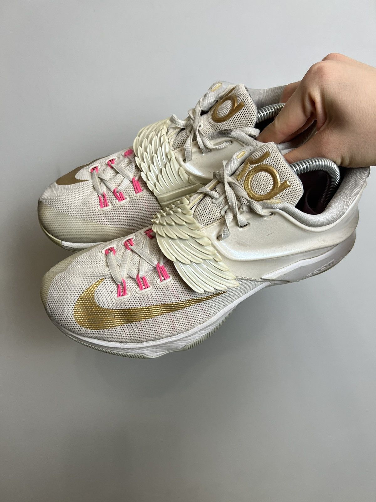 NBA Nike KD 7 Premium Aunt Pearl Low Basketball Sneakers 8US NBA Size US 8 / EU 41 - 3 Thumbnail