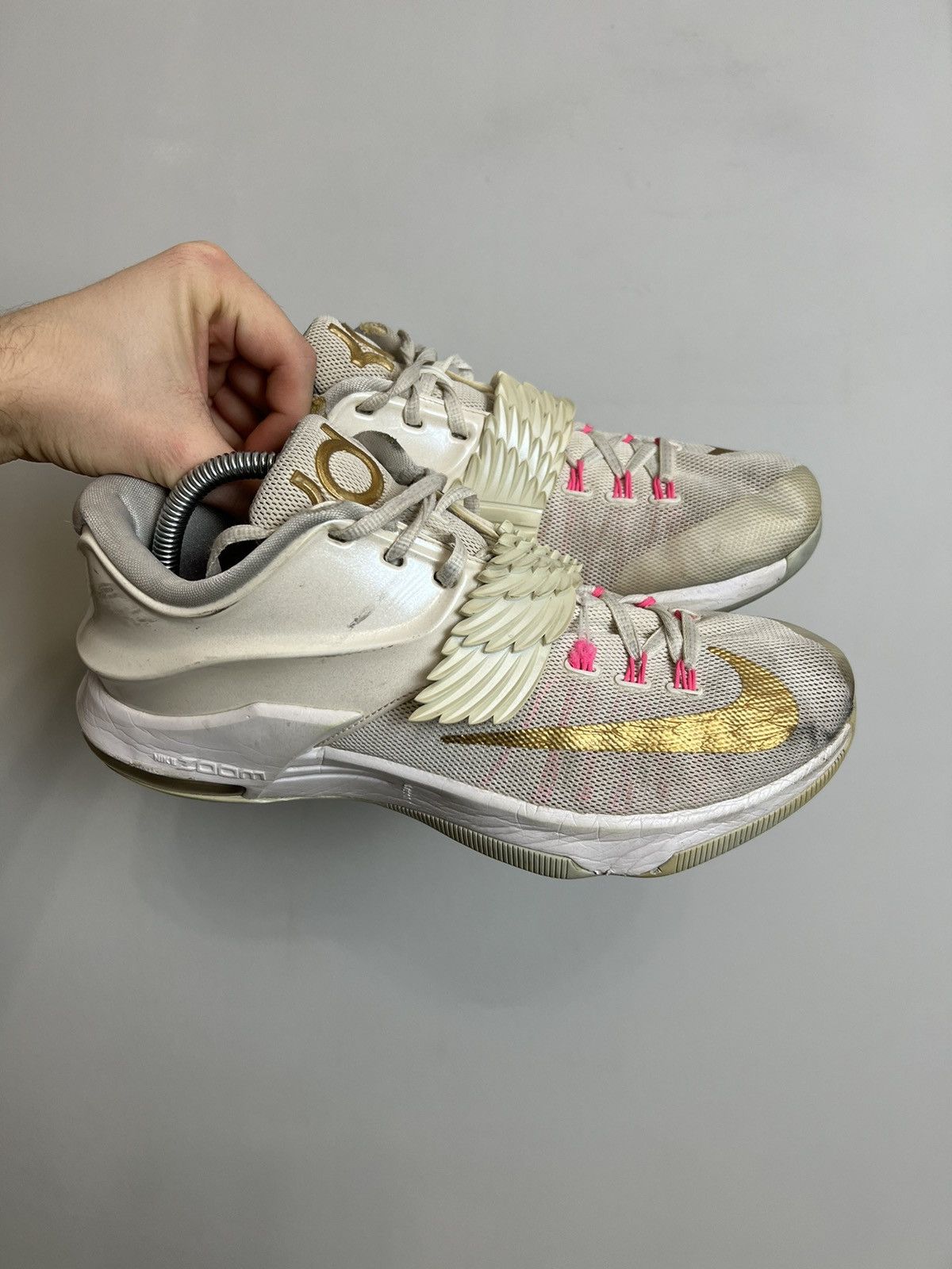 NBA Nike KD 7 Premium Aunt Pearl Low Basketball Sneakers 8US NBA Size US 8 / EU 41 - 4 Thumbnail
