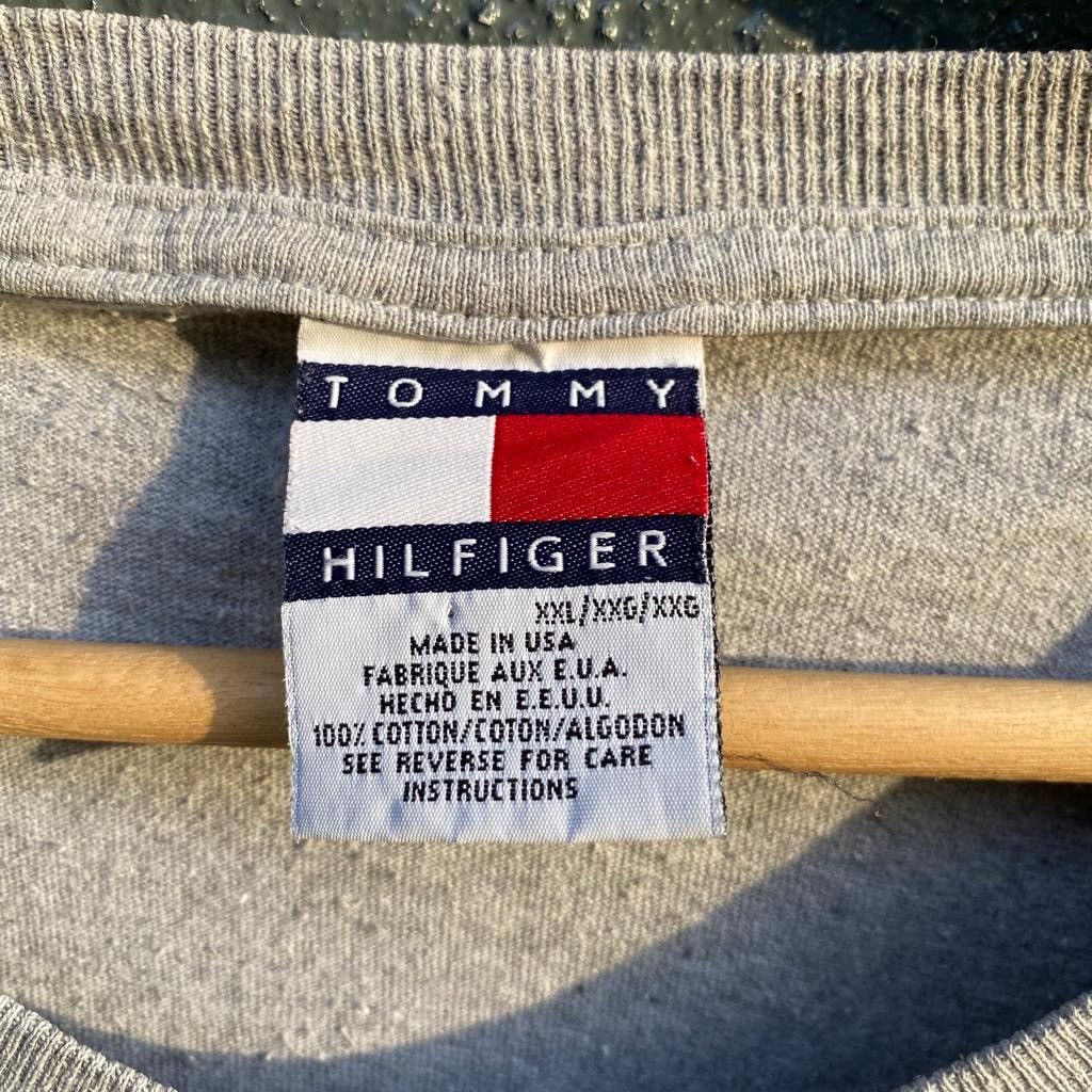 Other 🔥Vintage 90s Tommy Hilfiger Big Logo Oversized Tee🔥 Size US XXL / EU 58 / 5 - 5 Thumbnail