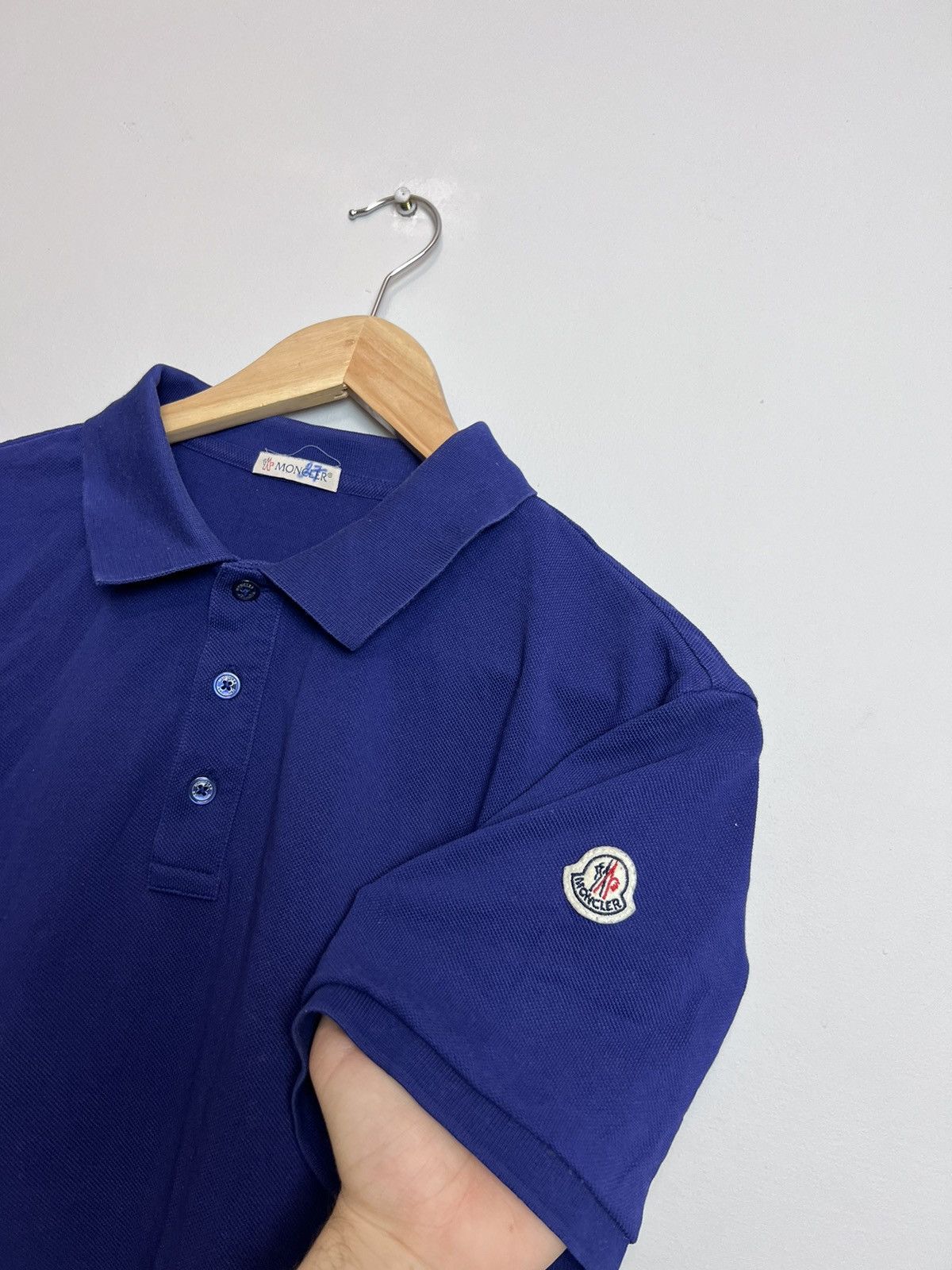 Other Moncler Maglia Polo Manica Corta Size L Highend Streetwear Size US L / EU 52-54 / 3 - 2 Thumbnail
