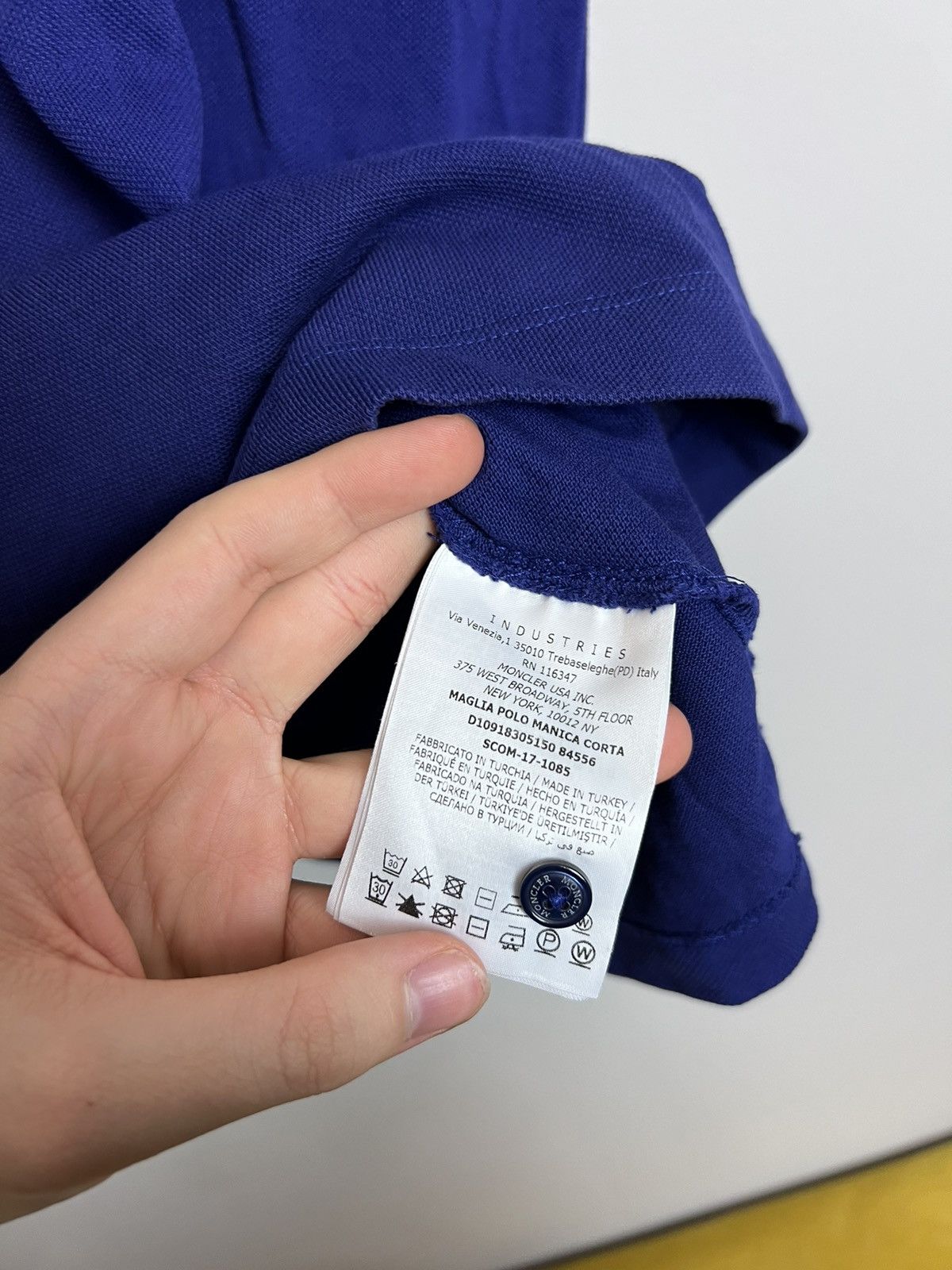Other Moncler Maglia Polo Manica Corta Size L Highend Streetwear Size US L / EU 52-54 / 3 - 4 Thumbnail