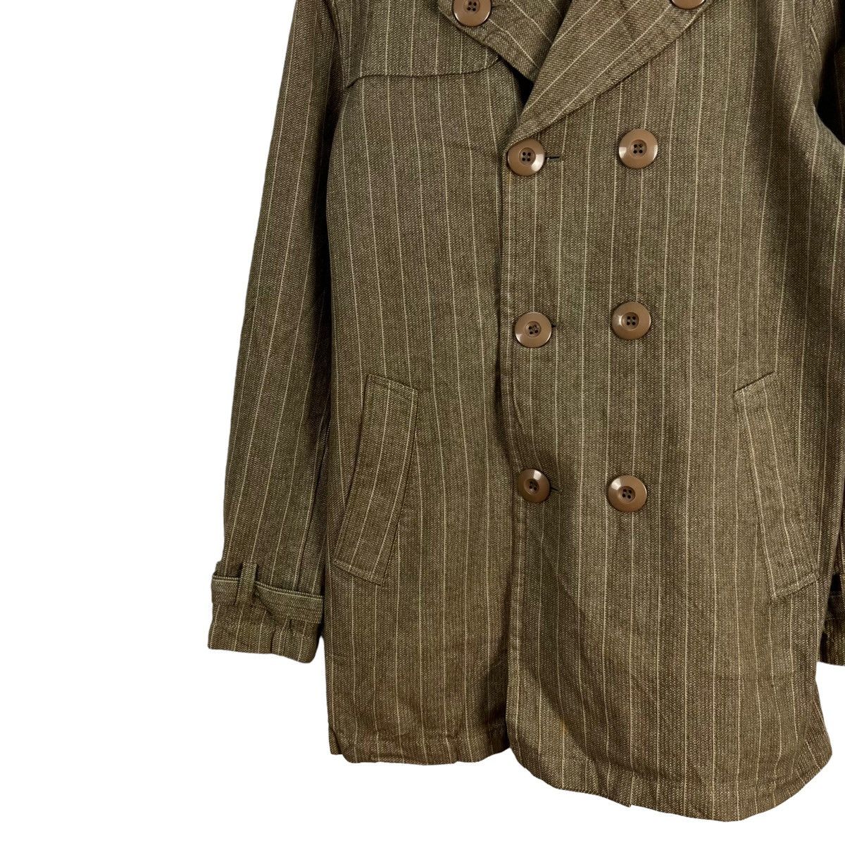 Japanese Brand VINTAGE STRIPED JACKET BONDAGE TESS INSPIRED ISSEY MIYAKE Size US M / EU 48-50 / 2 - 5 Thumbnail
