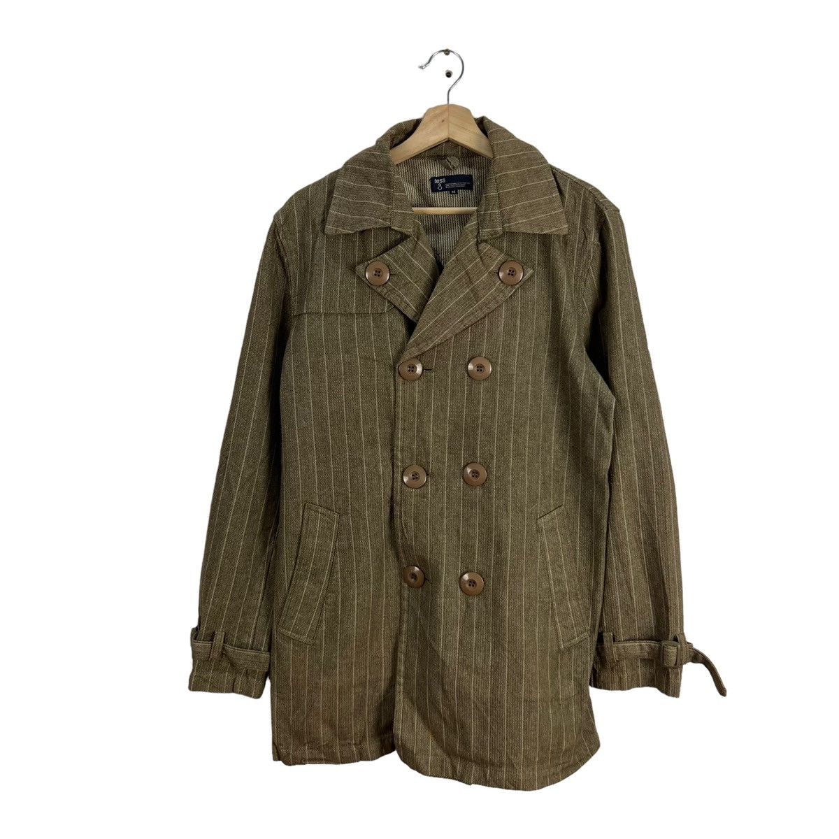 Japanese Brand VINTAGE STRIPED JACKET BONDAGE TESS INSPIRED ISSEY MIYAKE Size US M / EU 48-50 / 2 - 1 Thumbnail