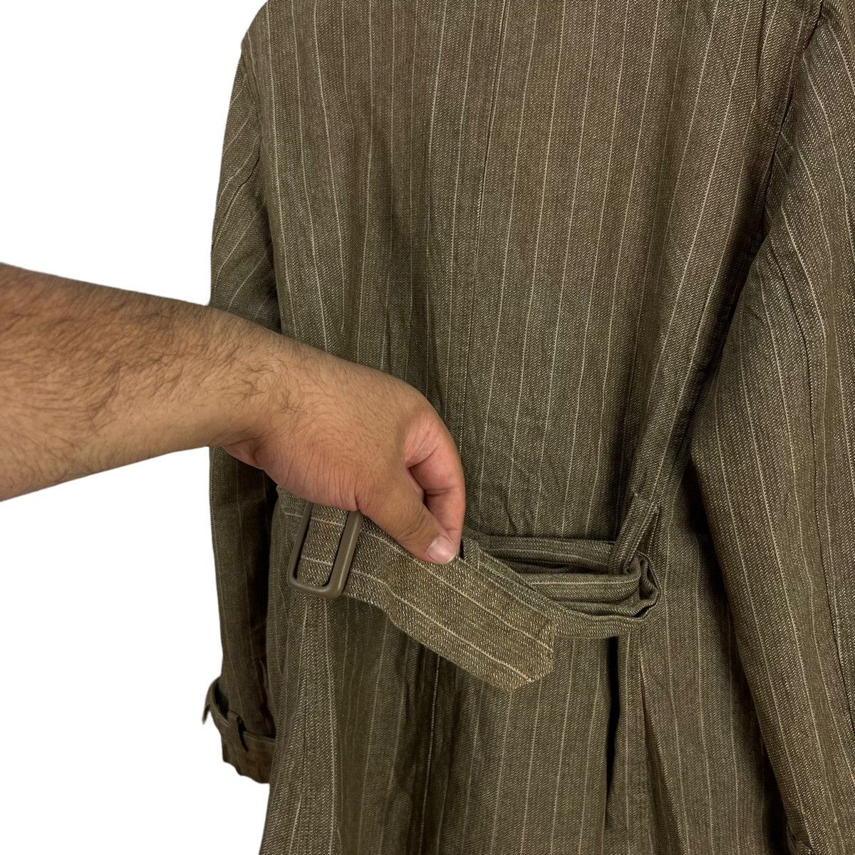 Japanese Brand VINTAGE STRIPED JACKET BONDAGE TESS INSPIRED ISSEY MIYAKE Size US M / EU 48-50 / 2 - 12 Thumbnail