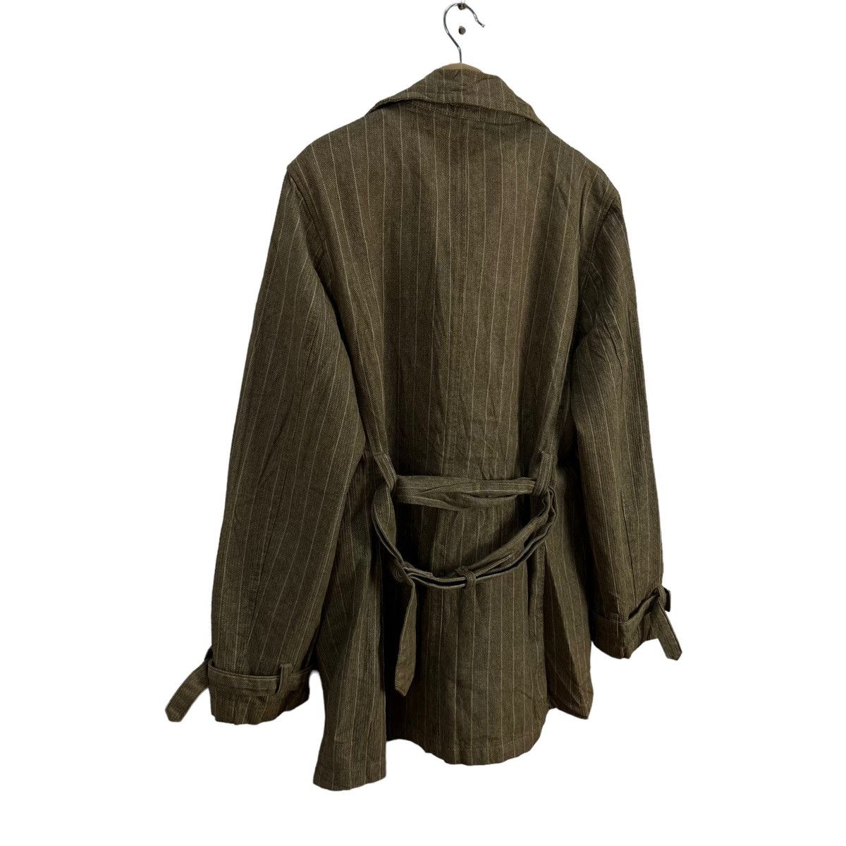 Japanese Brand VINTAGE STRIPED JACKET BONDAGE TESS INSPIRED ISSEY MIYAKE Size US M / EU 48-50 / 2 - 11 Thumbnail