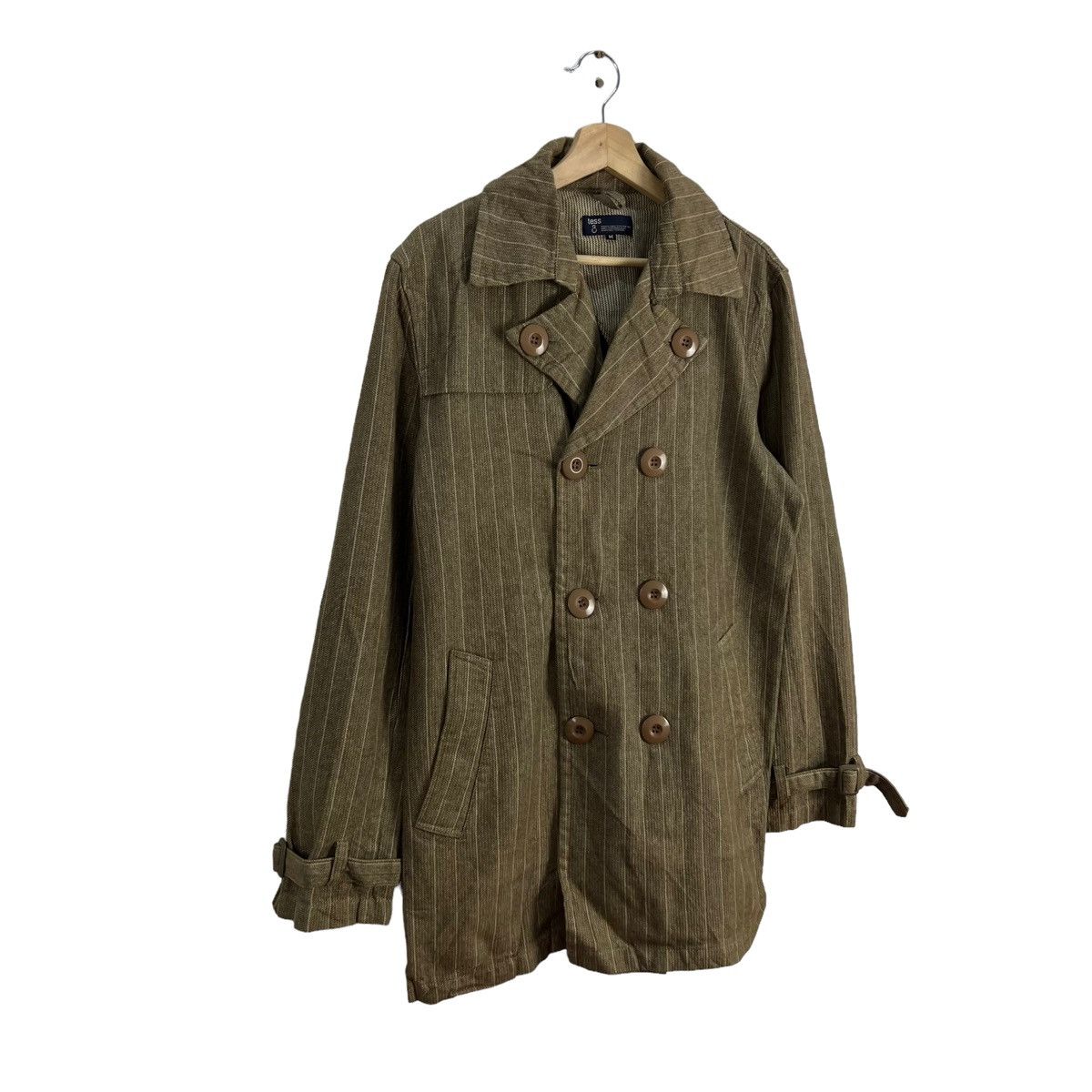 Japanese Brand VINTAGE STRIPED JACKET BONDAGE TESS INSPIRED ISSEY MIYAKE Size US M / EU 48-50 / 2 - 2 Thumbnail
