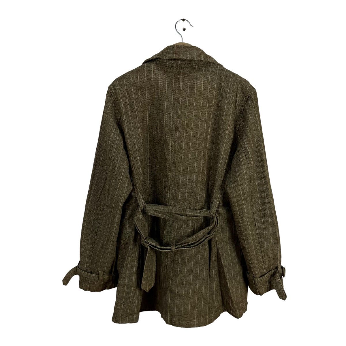 Japanese Brand VINTAGE STRIPED JACKET BONDAGE TESS INSPIRED ISSEY MIYAKE Size US M / EU 48-50 / 2 - 7 Thumbnail
