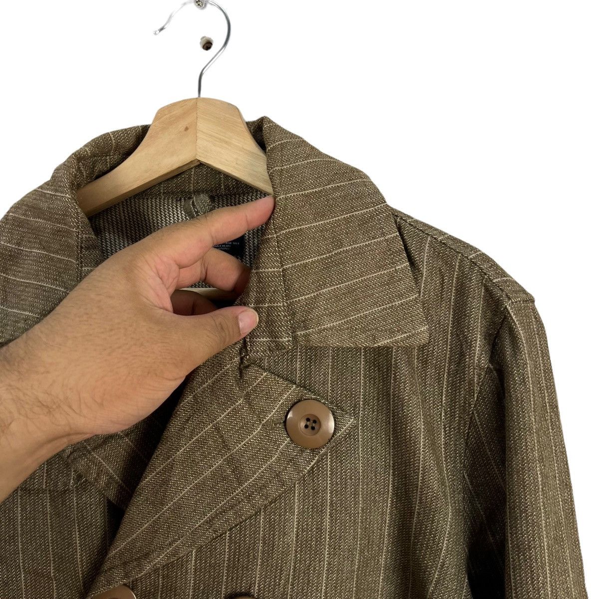 Japanese Brand VINTAGE STRIPED JACKET BONDAGE TESS INSPIRED ISSEY MIYAKE Size US M / EU 48-50 / 2 - 8 Thumbnail