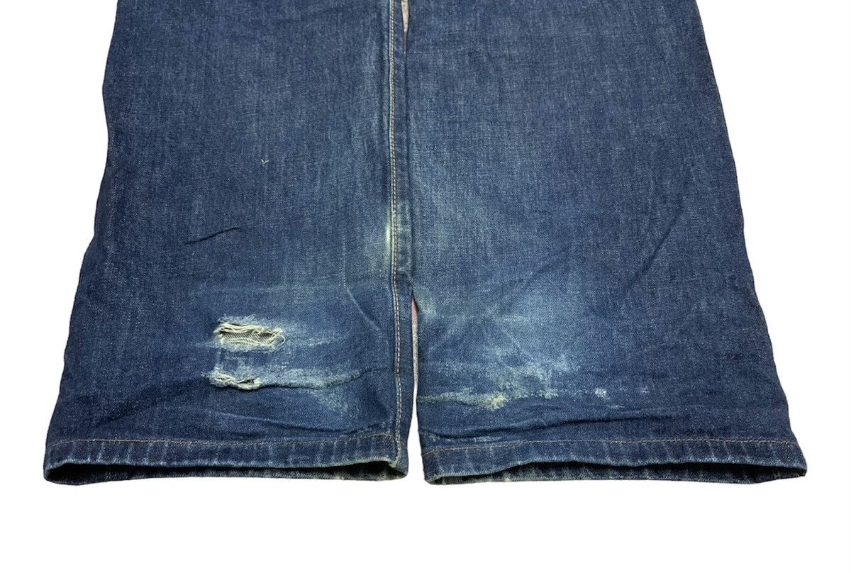 Edwin × Japanese Brand VINTAGE EDWIN 505X REDLINE SELVAGE Size US 31 - 10 Thumbnail
