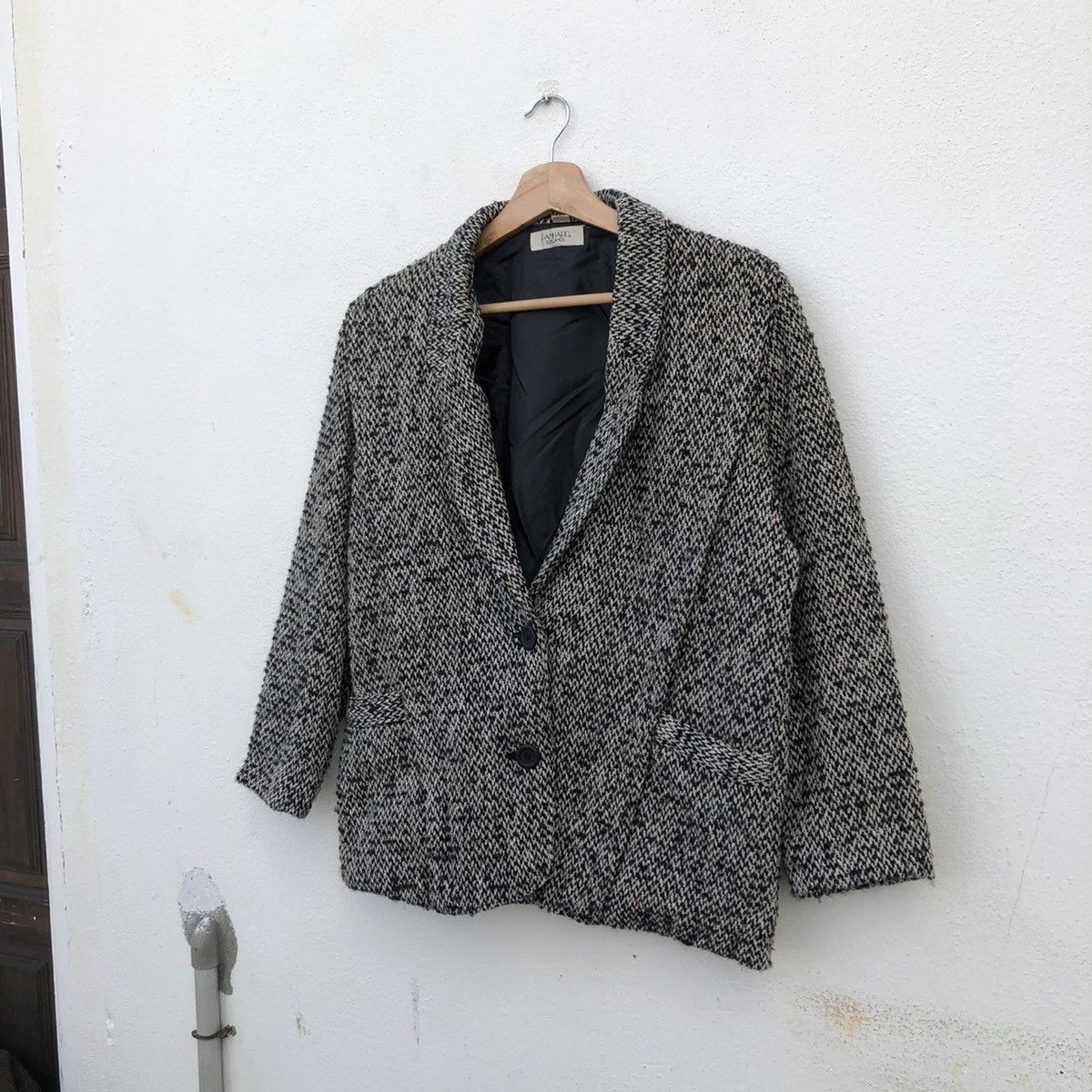 Japanese Brand ISSEY MIYAKE INSPIRED DESIGN PANHARD ELEGANCE BUTTON JACKET Size US M / EU 48-50 / 2 - 2 Thumbnail