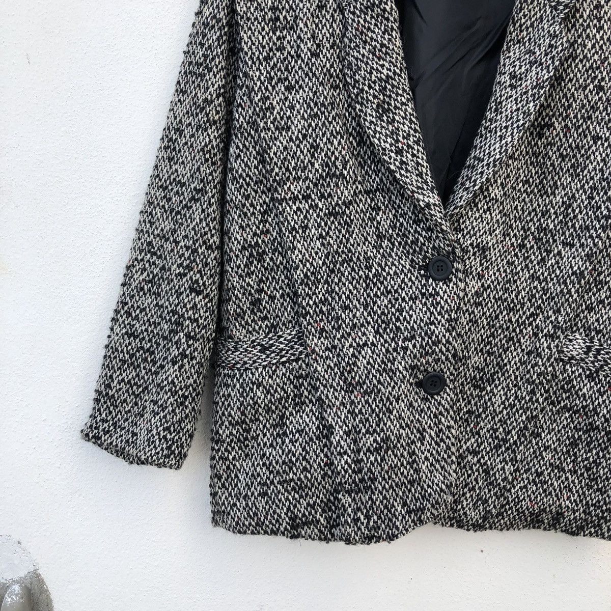 Japanese Brand ISSEY MIYAKE INSPIRED DESIGN PANHARD ELEGANCE BUTTON JACKET Size US M / EU 48-50 / 2 - 6 Thumbnail