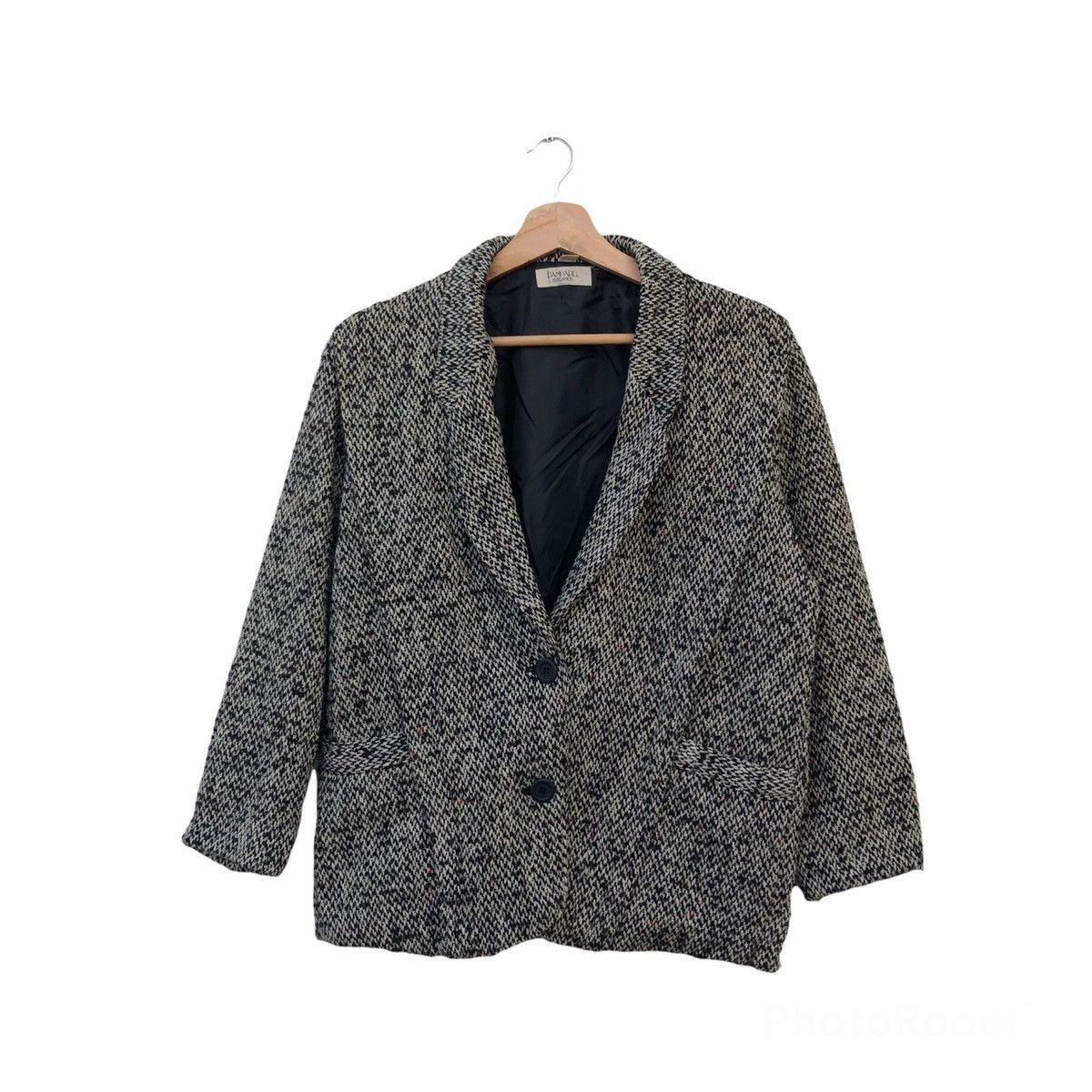 Japanese Brand ISSEY MIYAKE INSPIRED DESIGN PANHARD ELEGANCE BUTTON JACKET Size US M / EU 48-50 / 2 - 1 Thumbnail