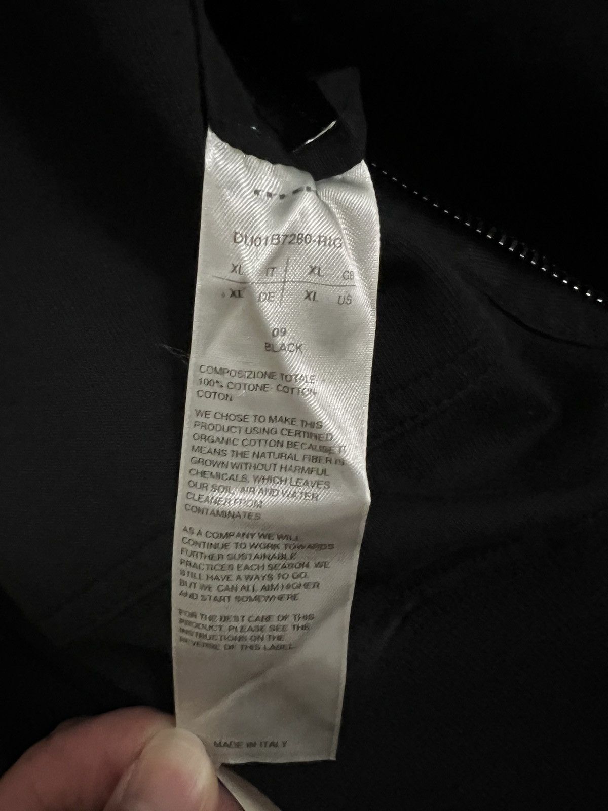 Rick Owens × Rick Owens Drkshdw Rick Owens DRKSHDW SS22 FOGACHINE GIMP HOODIE Size US XL / EU 56 / 4 - 12 Thumbnail