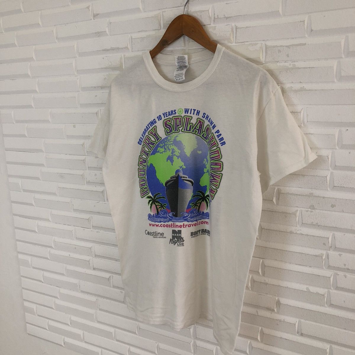 Vintage VINTAGE COUNTRY SPLASHDOWN BIG LOGO TEE Size US M / EU 48-50 / 2 - 2 Thumbnail