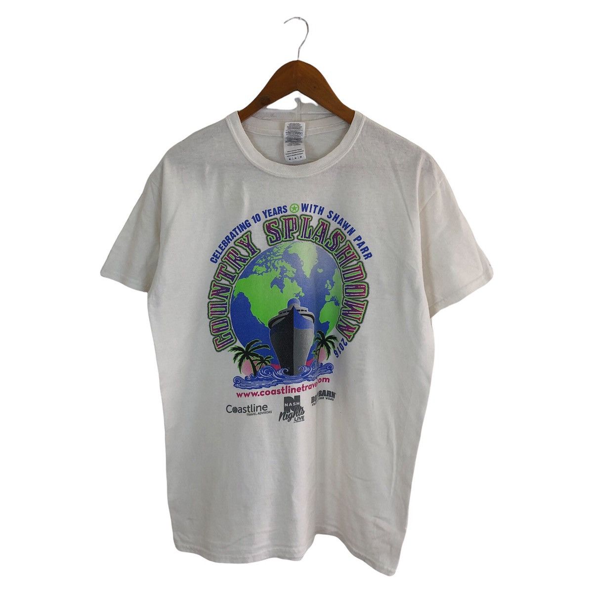 Vintage VINTAGE COUNTRY SPLASHDOWN BIG LOGO TEE Size US M / EU 48-50 / 2 - 1 Thumbnail