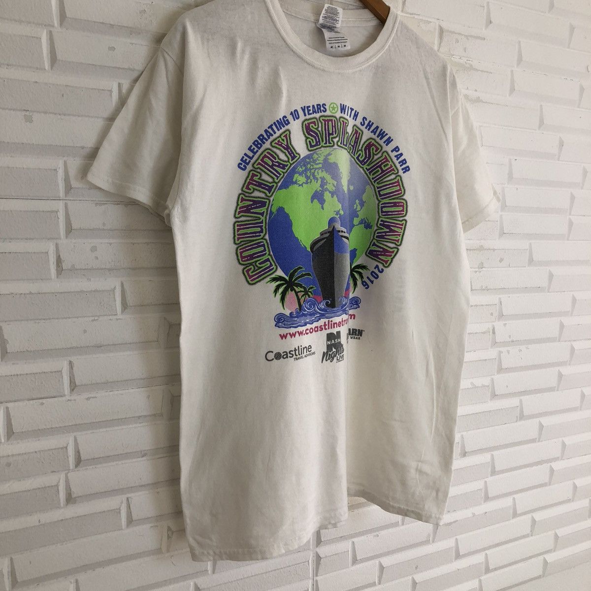 Vintage VINTAGE COUNTRY SPLASHDOWN BIG LOGO TEE Size US M / EU 48-50 / 2 - 4 Thumbnail