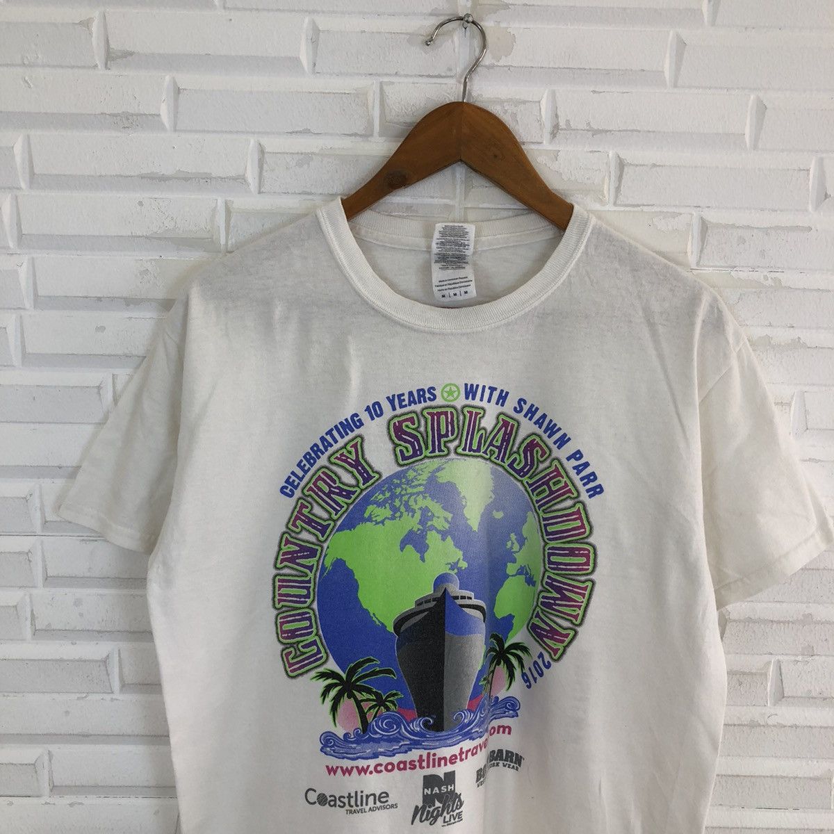 Vintage VINTAGE COUNTRY SPLASHDOWN BIG LOGO TEE Size US M / EU 48-50 / 2 - 3 Thumbnail