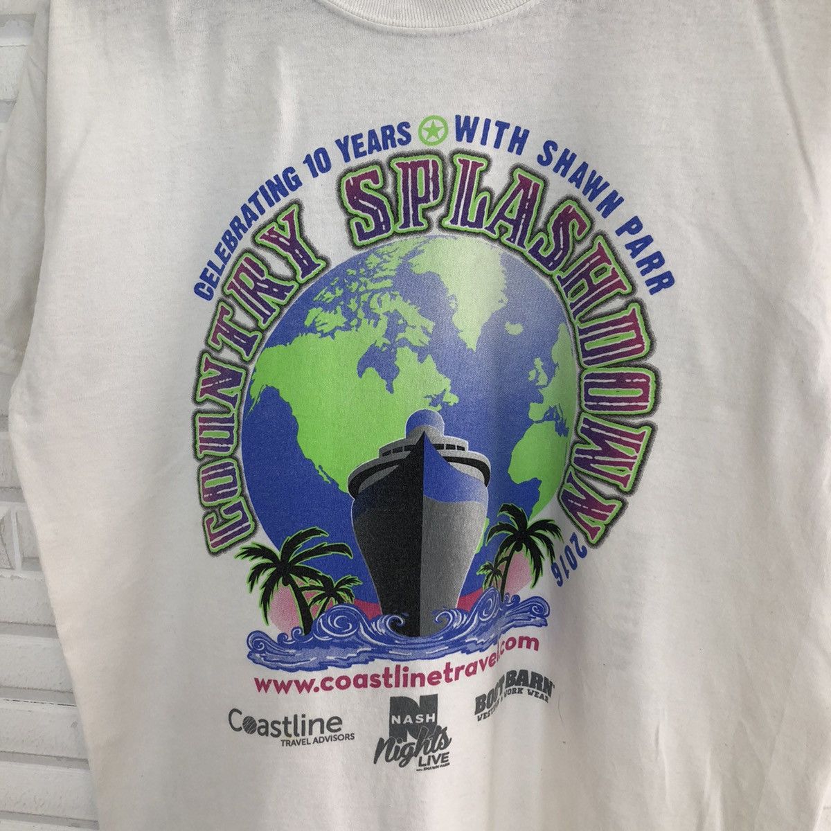 Vintage VINTAGE COUNTRY SPLASHDOWN BIG LOGO TEE Size US M / EU 48-50 / 2 - 5 Thumbnail
