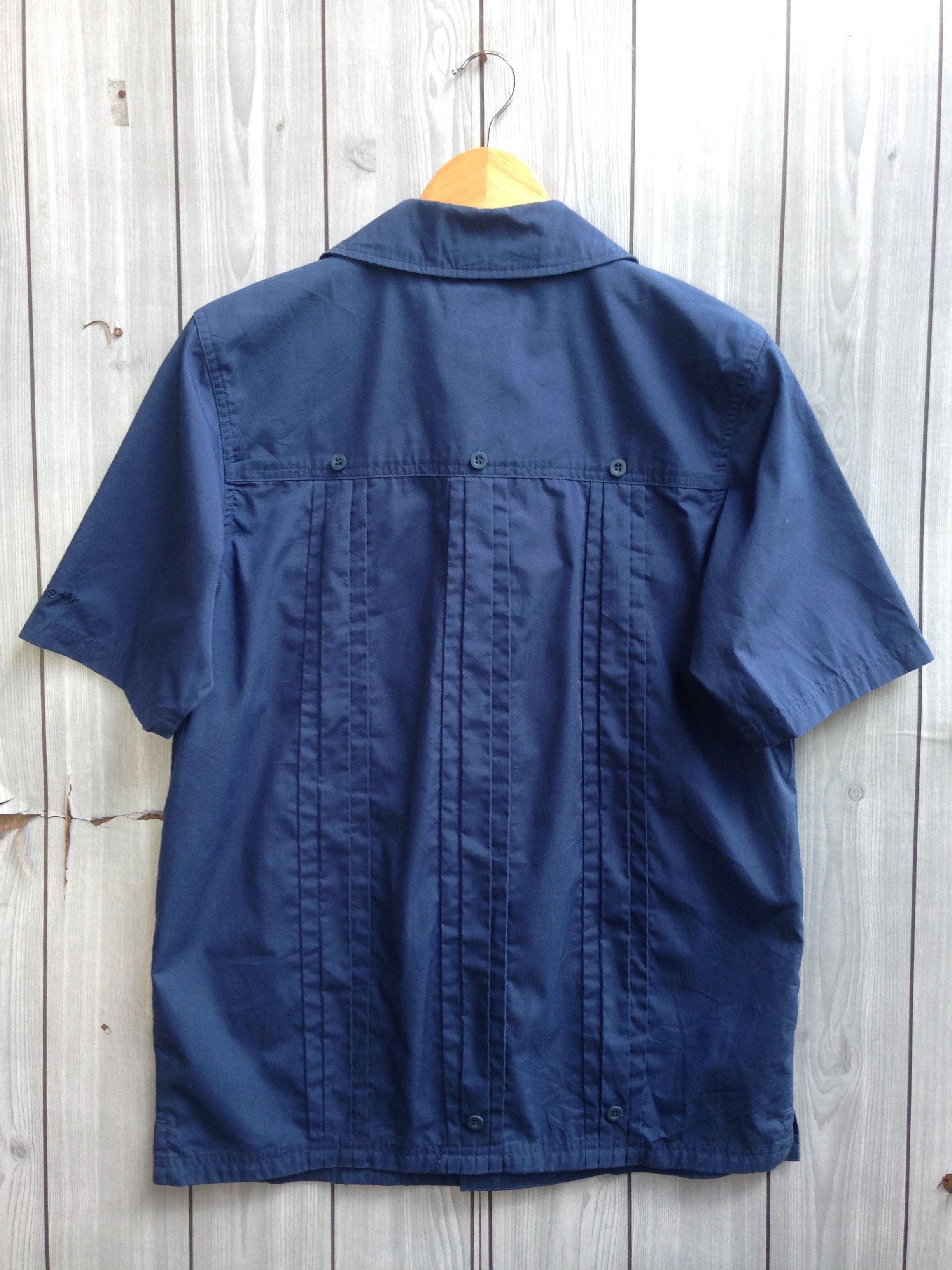 Adidas Adidas Monogram Embroidered Logo Pleat Shirt Size US S / EU 44-46 / 1 - 5 Thumbnail