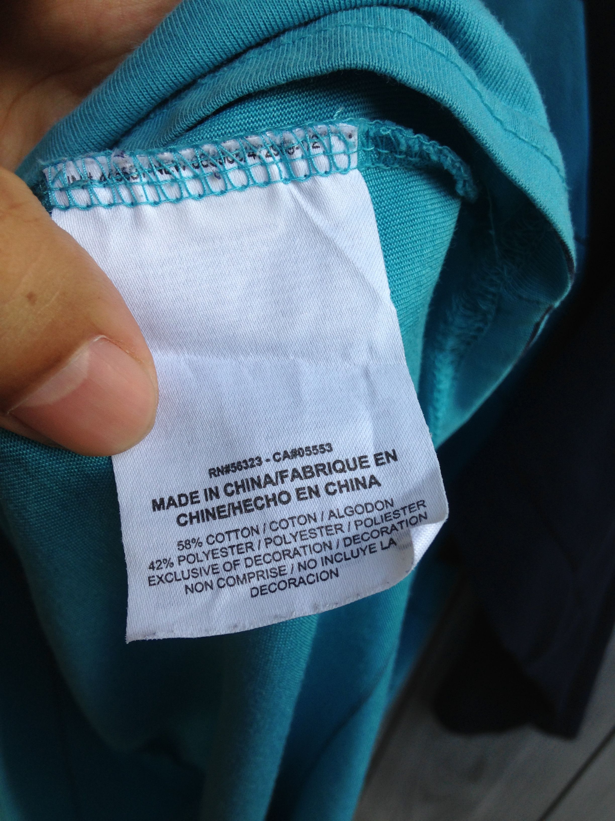Nike Nike SB Blue 3 Quarter Shirt Size US XL / EU 56 / 4 - 8 Thumbnail