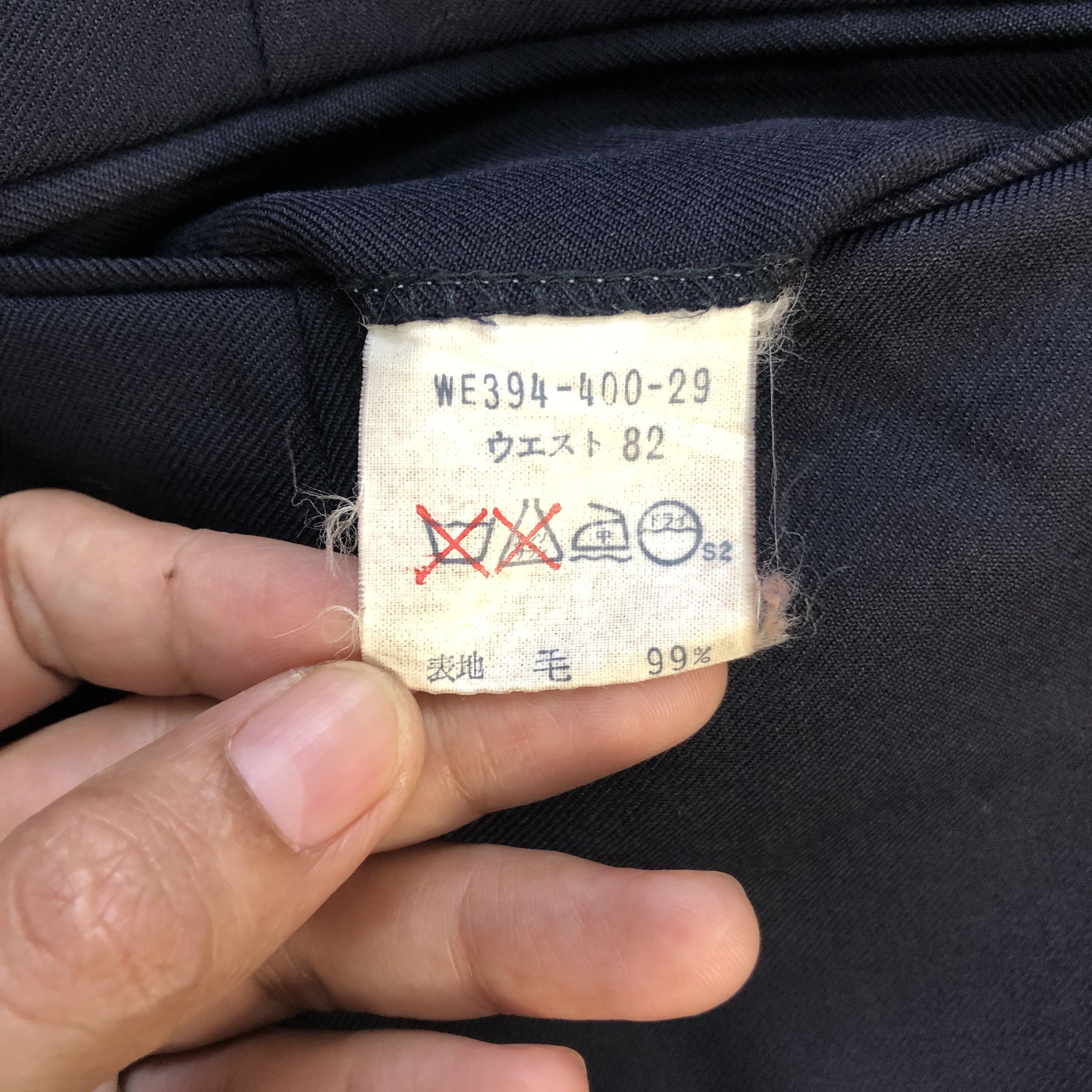 Burberry BURBERRYS' WOOL TROUSERS / PANTS #7037-106 Size US 31 - 10 Thumbnail