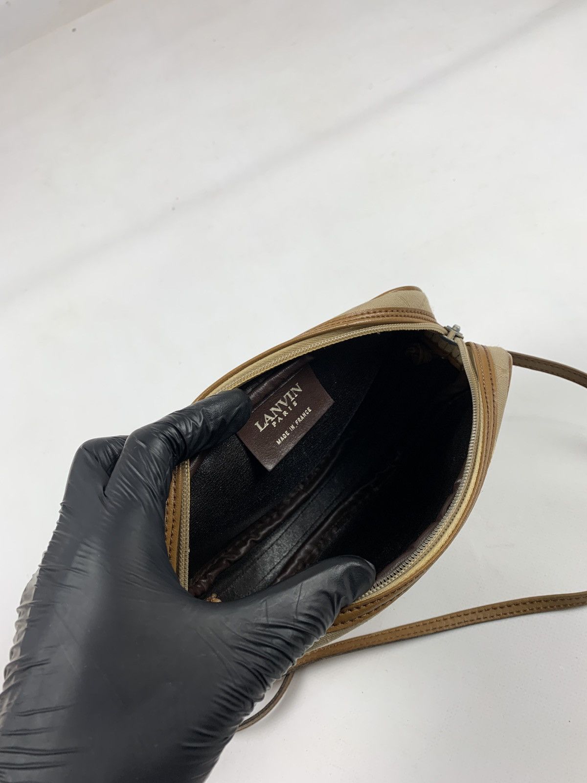Lanvin Vintage Lanvin Paris Shoulder Crossbody Bag Made in France Size ONE SIZE - 13 Thumbnail