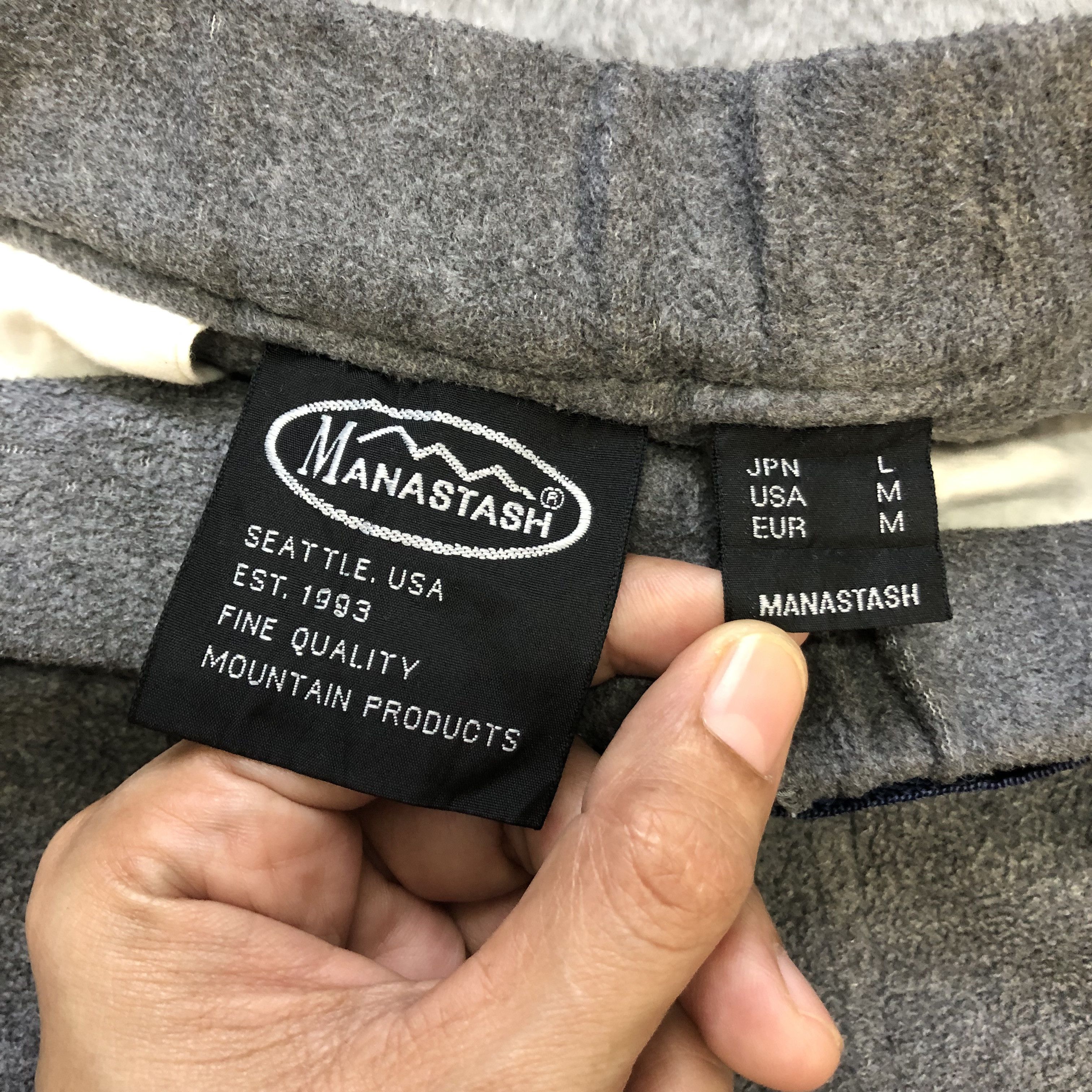 Manastash VINTAGE MANATASH FLEECE PANTS #7040-106 Size US 32 / EU 48 - 7 Thumbnail