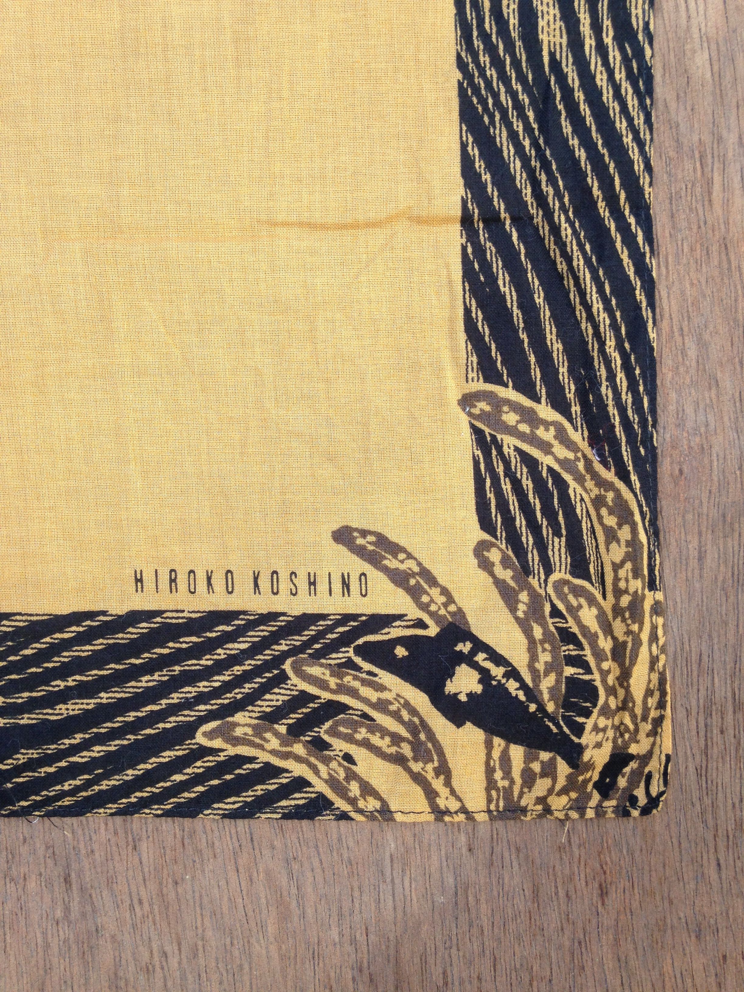 Designer × Hiroko Koshino Homme Hiroko Koshino Scarves/Handkerchief/Bandana Size ONE SIZE - 4 Thumbnail
