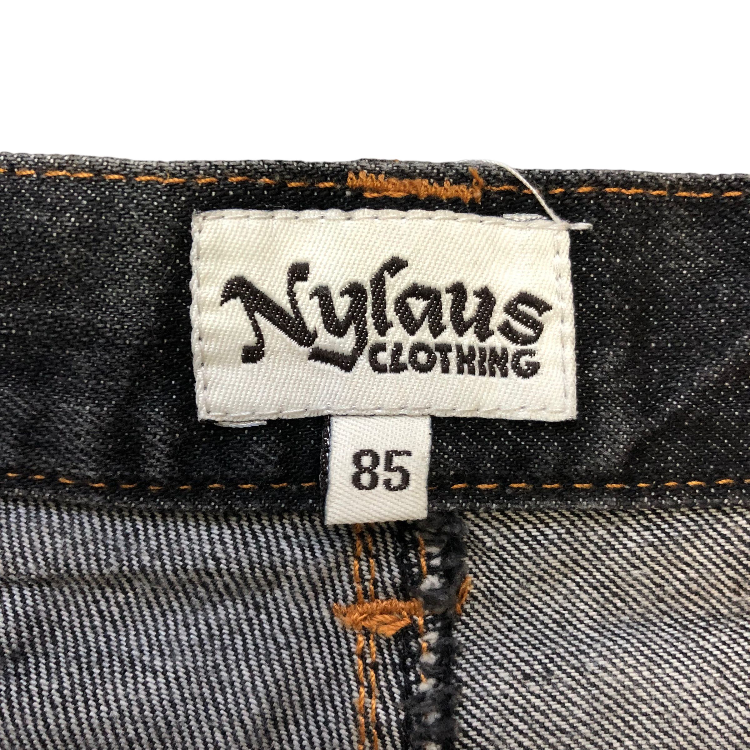 Japanese Brand SICK🔥VINTAGE DOUBLE WAIST DENIM PANTS Size US 33 - 8 Thumbnail