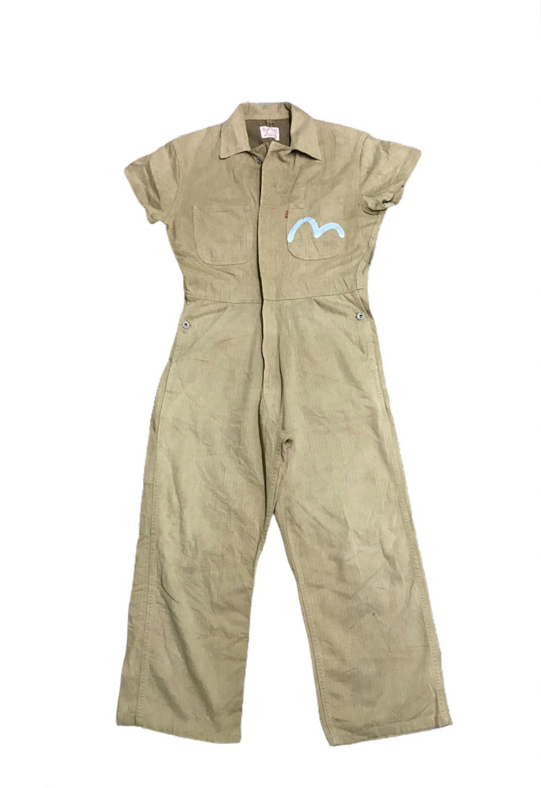 Evisu 🔥Rare🔥Evisu Yamane overall Size US 32 / EU 48 - 3 Thumbnail