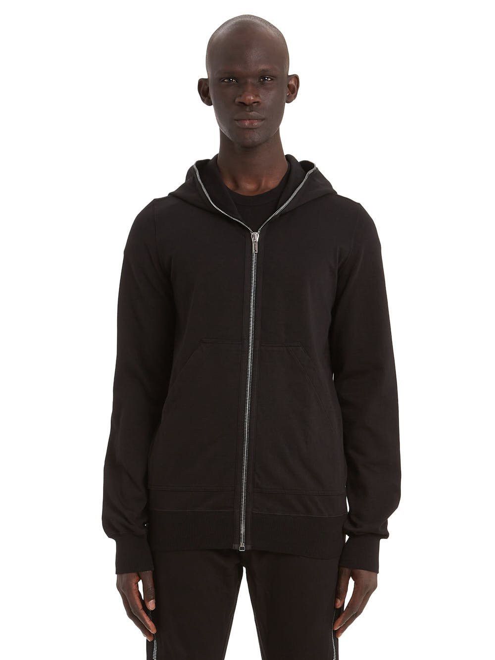 image of Rick Owens x Rick Owens Drkshdw Ss22 Fogachine Gimp Hoodie in Black, Men's (Size Medium)