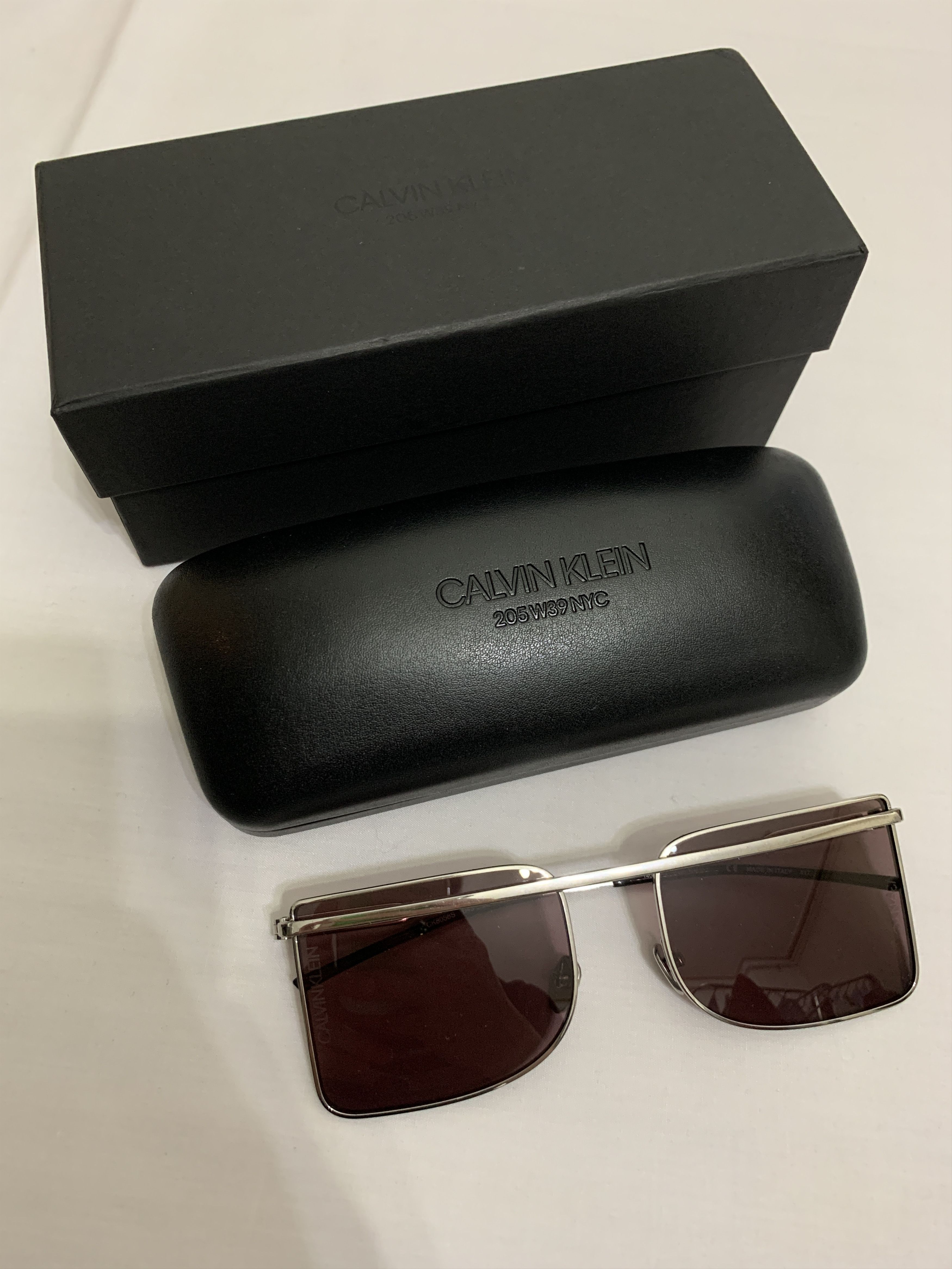 Calvin Klein 205W39NYC Iconic Aviator Sunglasses Size ONE SIZE - 1 Thumbnail