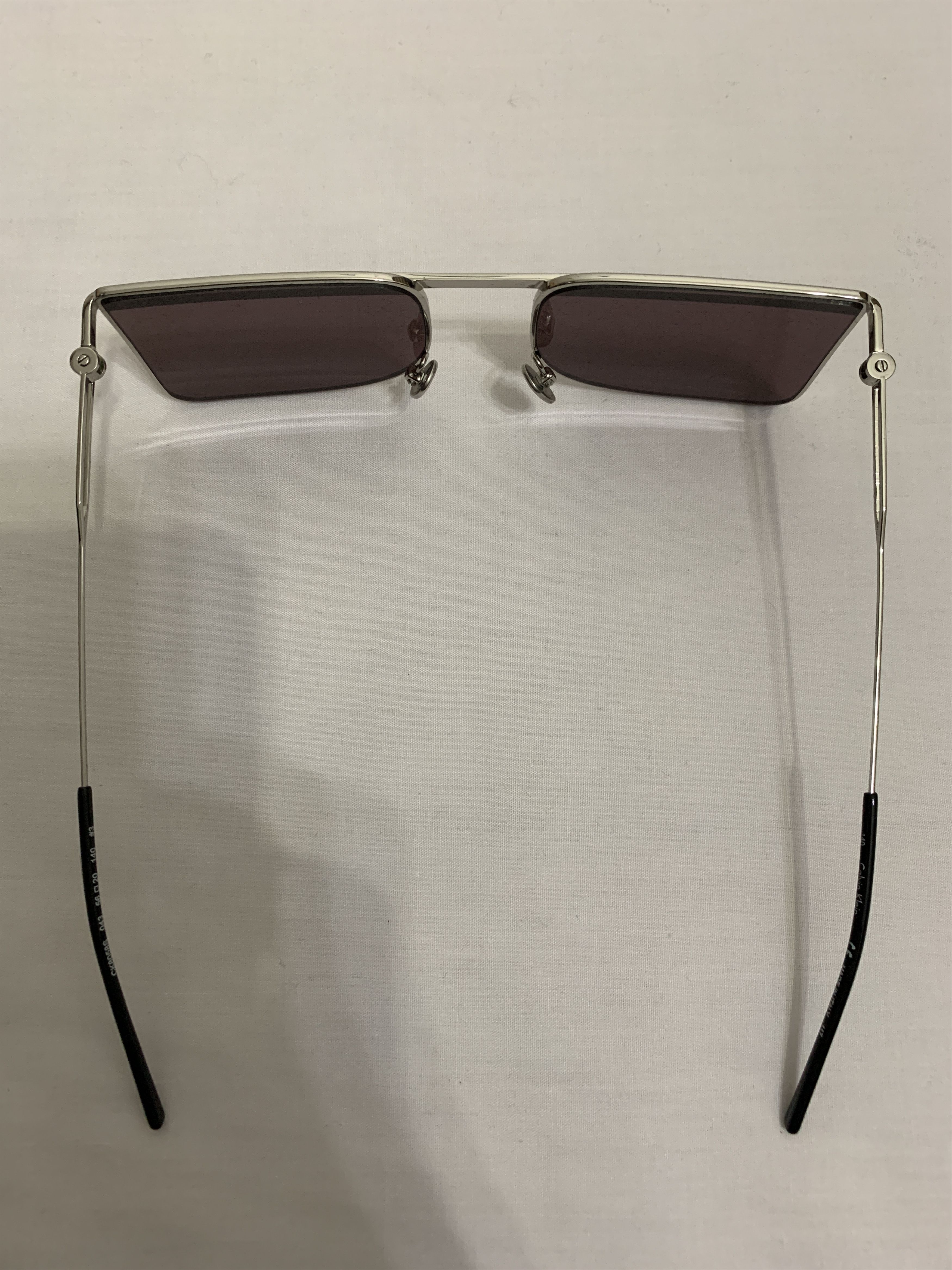 Calvin Klein 205W39NYC Iconic Aviator Sunglasses Size ONE SIZE - 6 Thumbnail