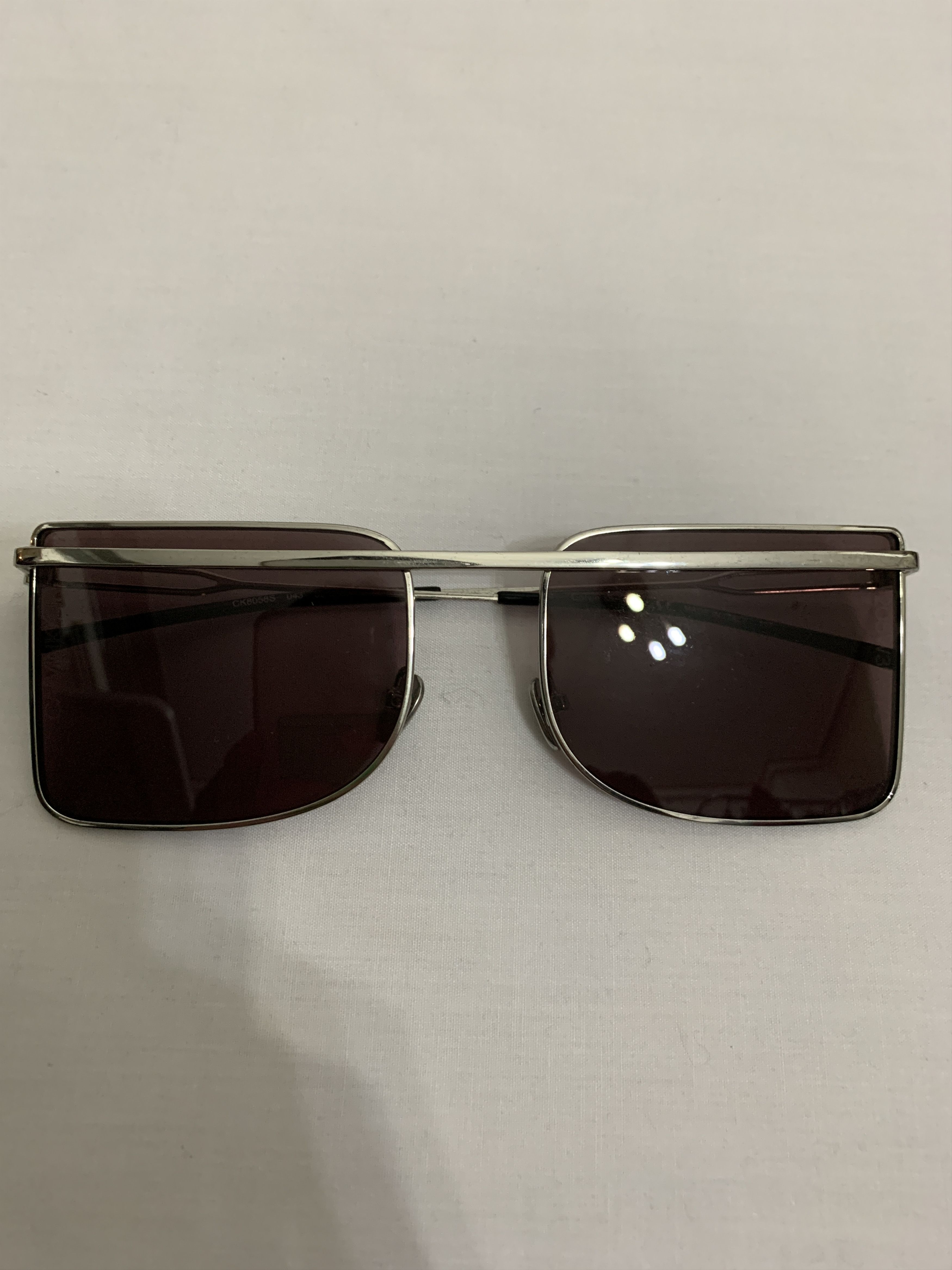 Calvin Klein 205W39NYC Iconic Aviator Sunglasses Size ONE SIZE - 3 Thumbnail