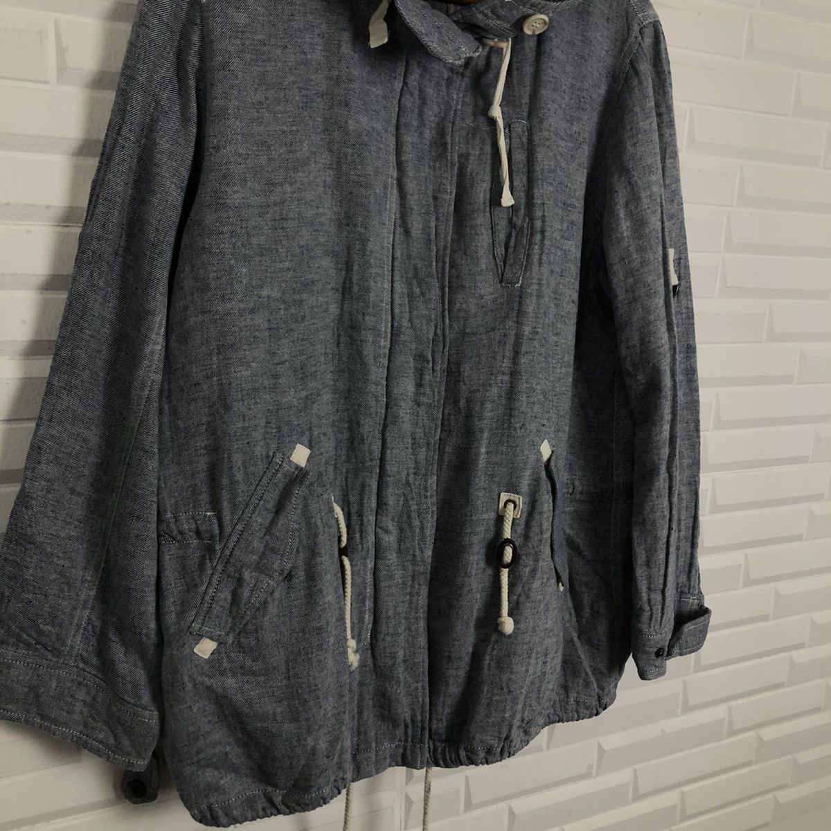 Japanese Brand PARACHUTE BIKER JACKET TORGIANO MULTI POCKET Size US M / EU 48-50 / 2 - 4 Thumbnail