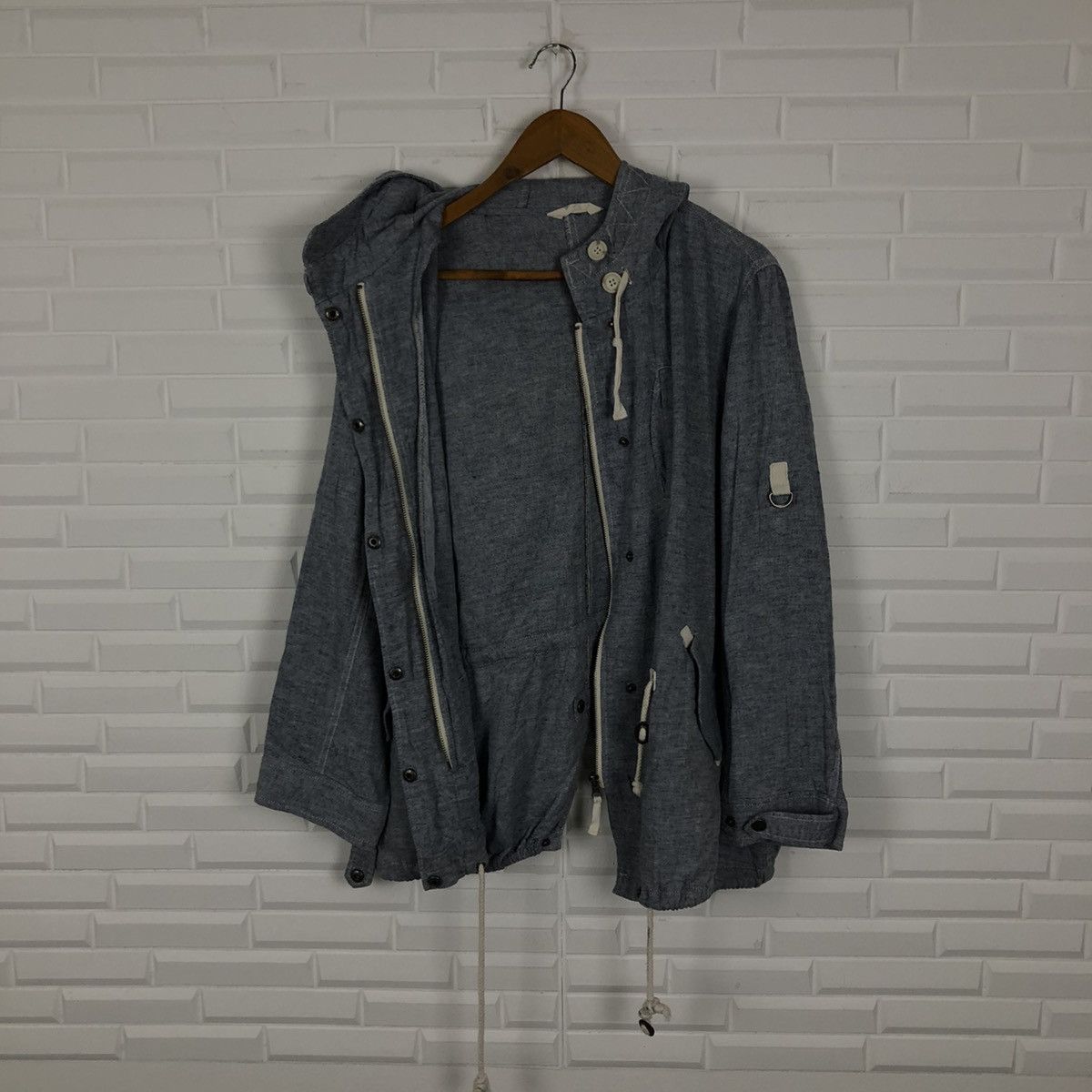 Japanese Brand PARACHUTE BIKER JACKET TORGIANO MULTI POCKET Size US M / EU 48-50 / 2 - 11 Thumbnail