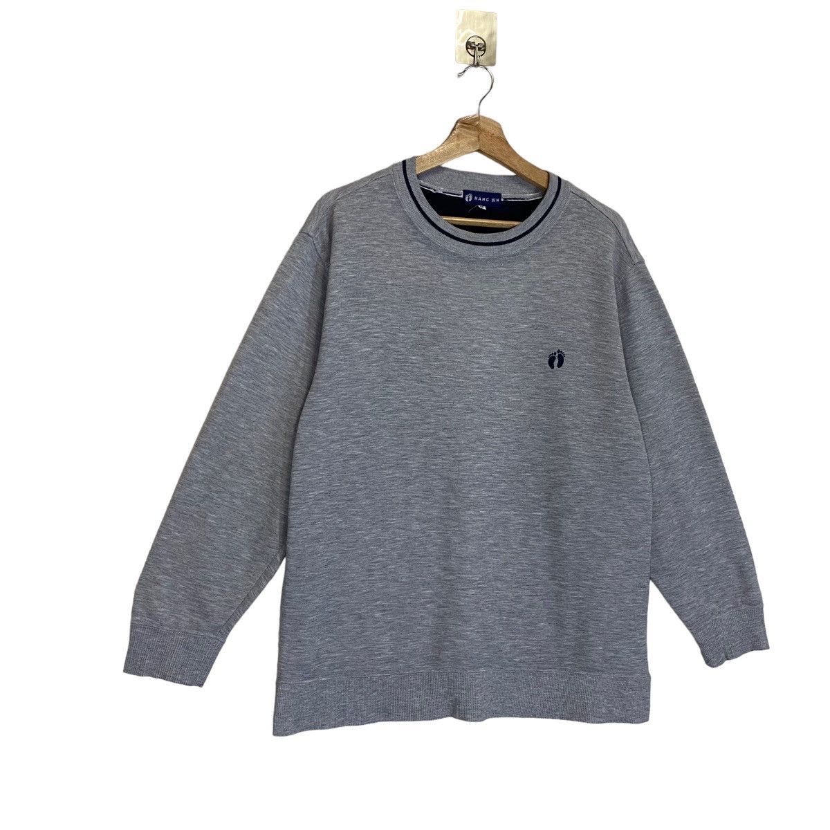 Hang Ten × Vintage Vintage 90s Hang Ten Crewneck Sweatshirt Size M Size US M / EU 48-50 / 2 - 2 Thumbnail