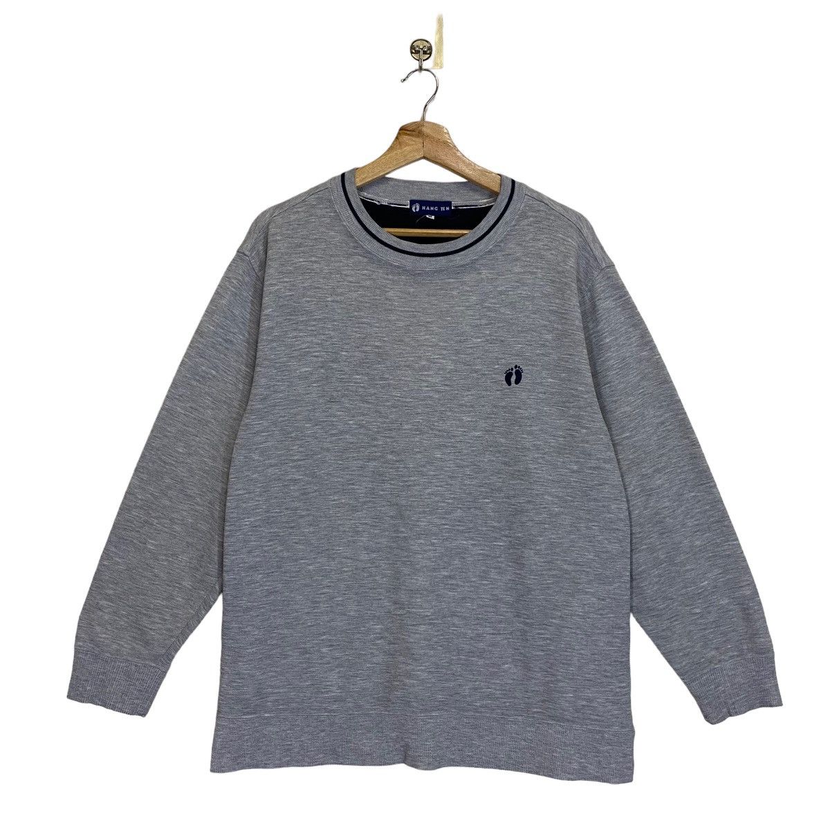 Hang Ten × Vintage Vintage 90s Hang Ten Crewneck Sweatshirt Size M Size US M / EU 48-50 / 2 - 1 Thumbnail