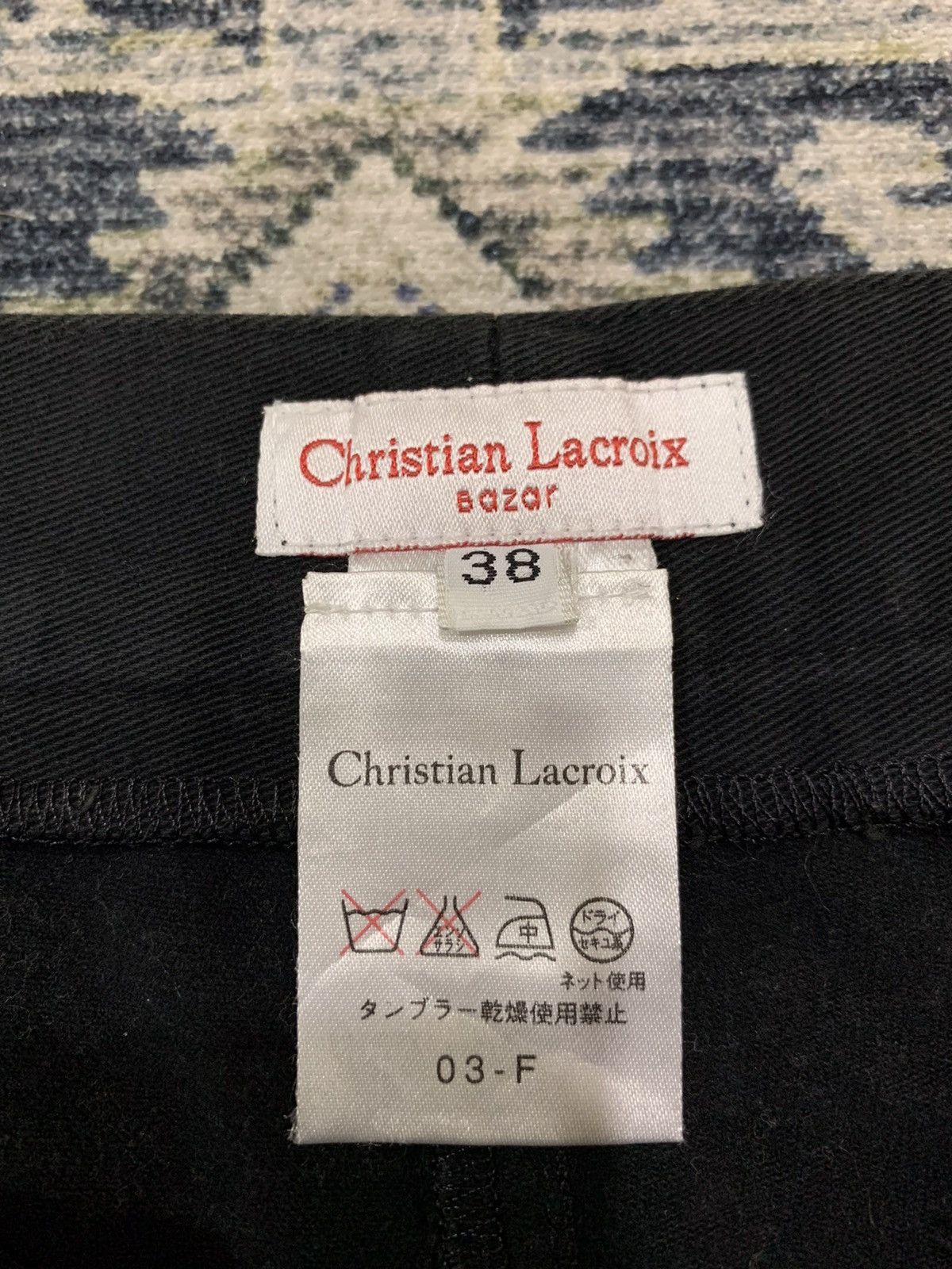 Christian Lacroix × Designer × Vintage Christian Lacroix Punk Style Pants Made In France Size US 28 / EU 44 - 5 Thumbnail