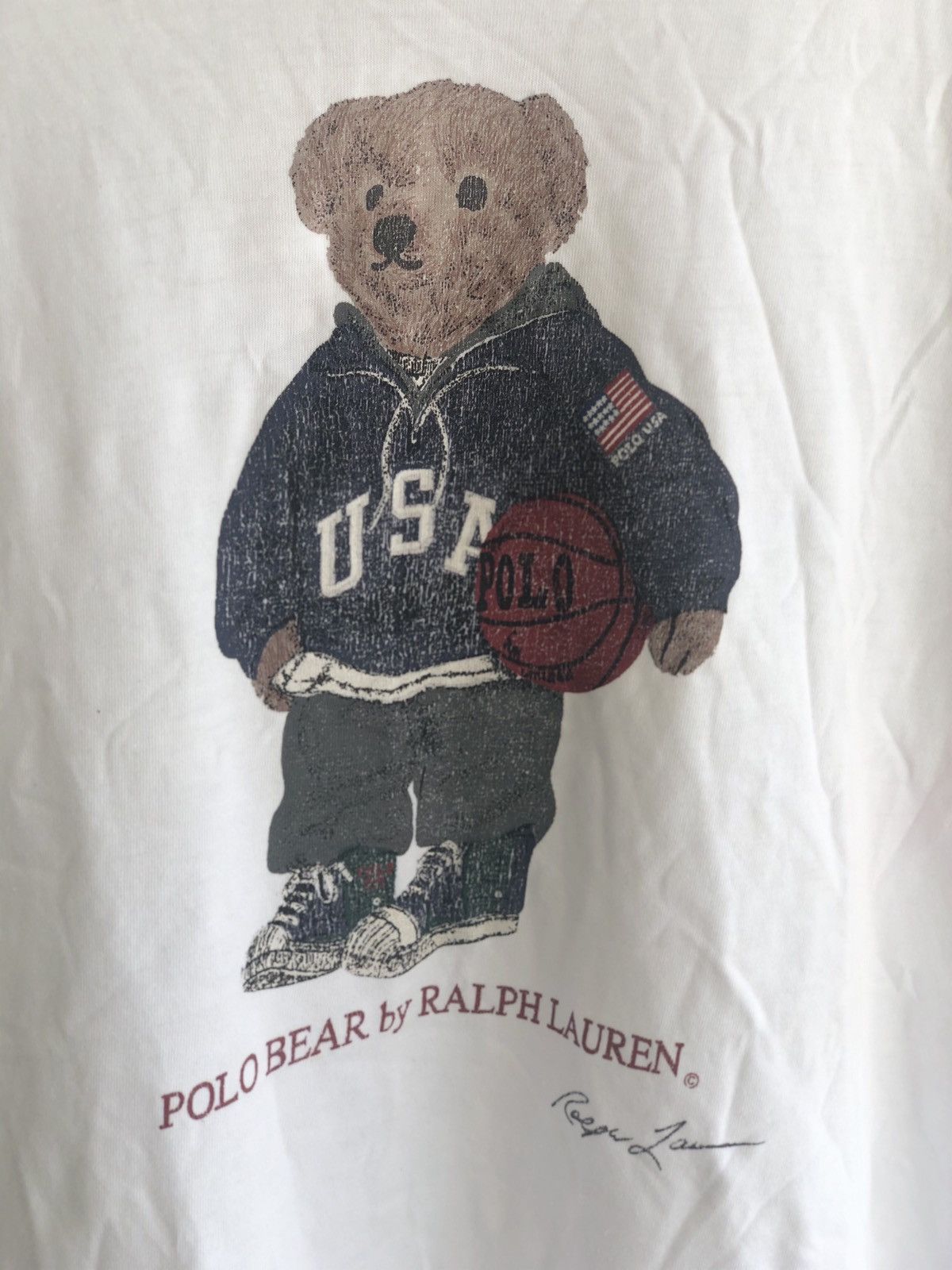 Polo Ralph Lauren Vintage t shirt Polo Ralph Lauren Bear Size US M / EU 48-50 / 2 - 3 Thumbnail
