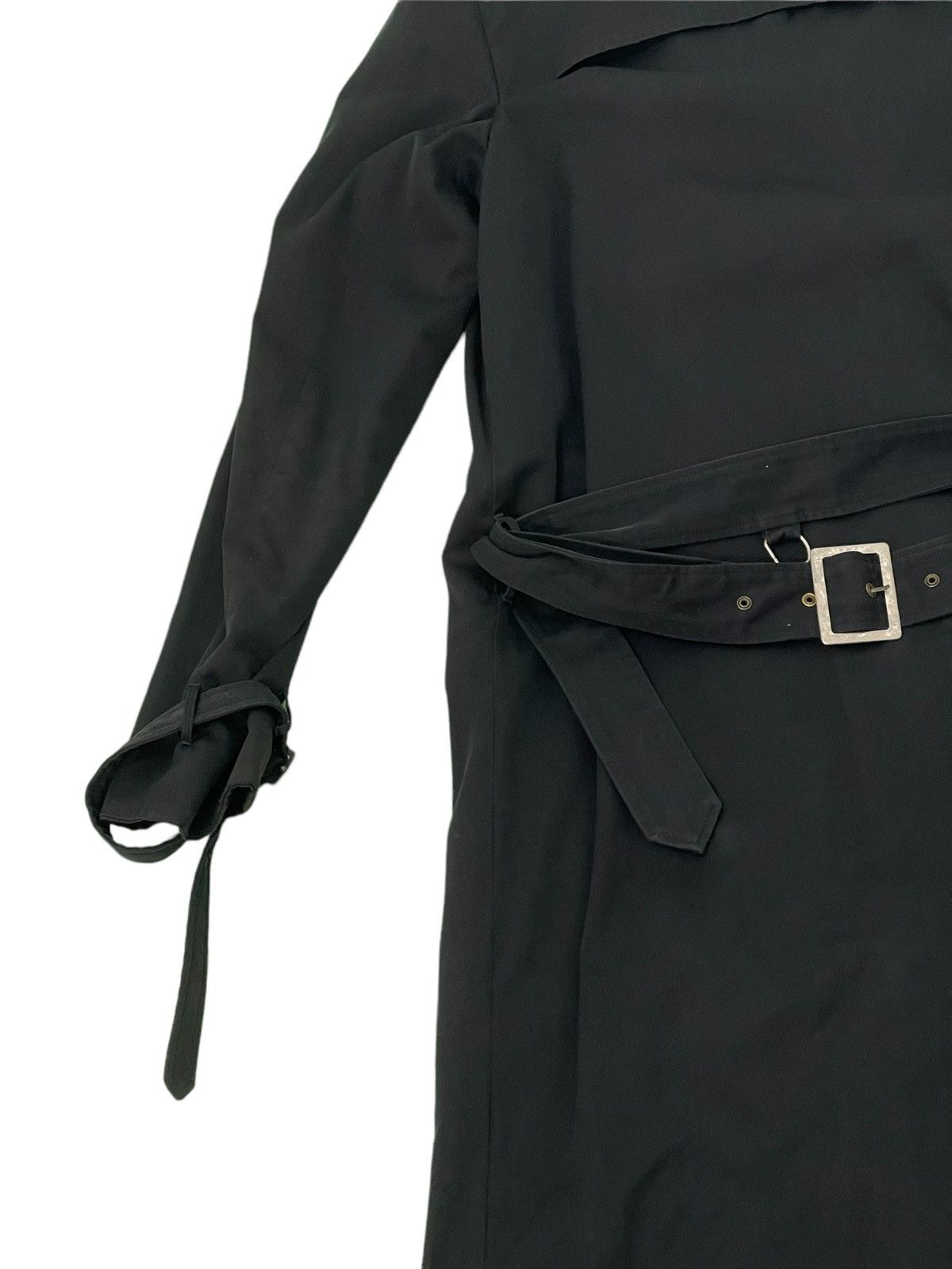 2004 SS Julius Trench Coat Slim Gothic Silk Blend 3🟩9