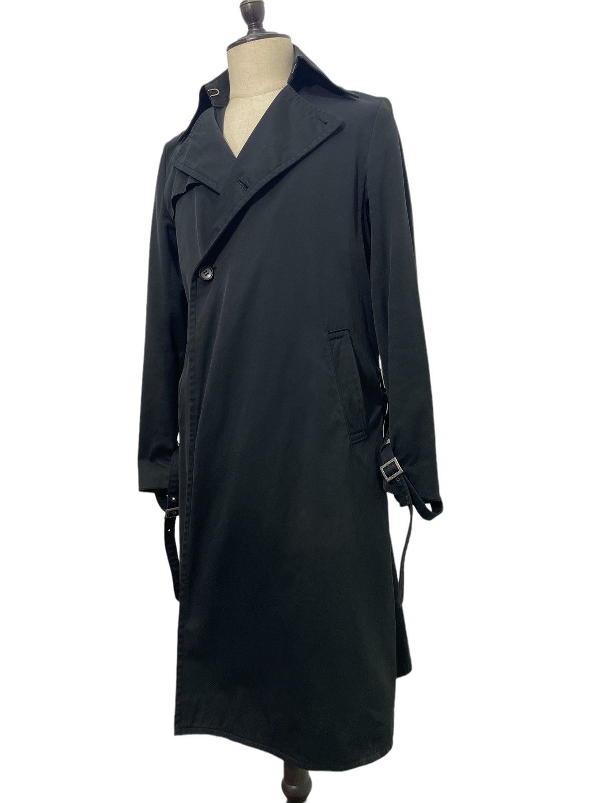 2004 SS Julius Trench Coat Slim Gothic Silk Blend 3🟩9