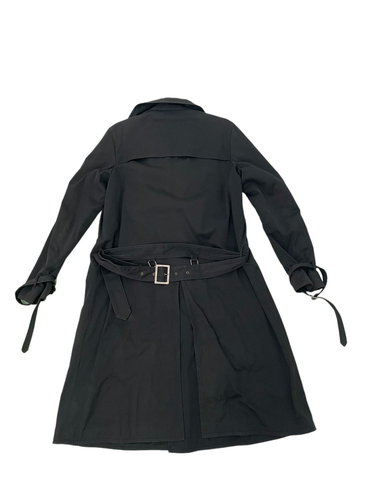 2004 SS Julius Trench Coat Slim Gothic Silk Blend 3🟩9